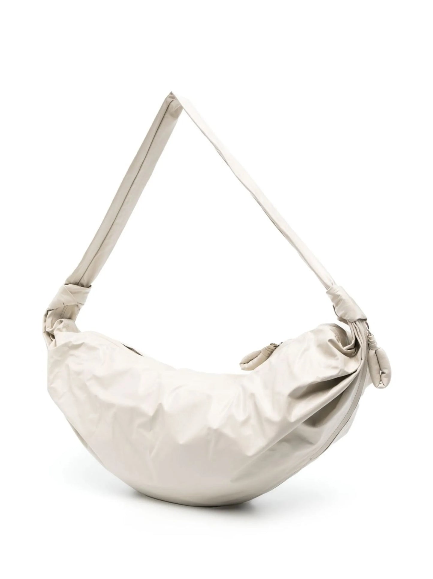 crescent-shape shoulder bag