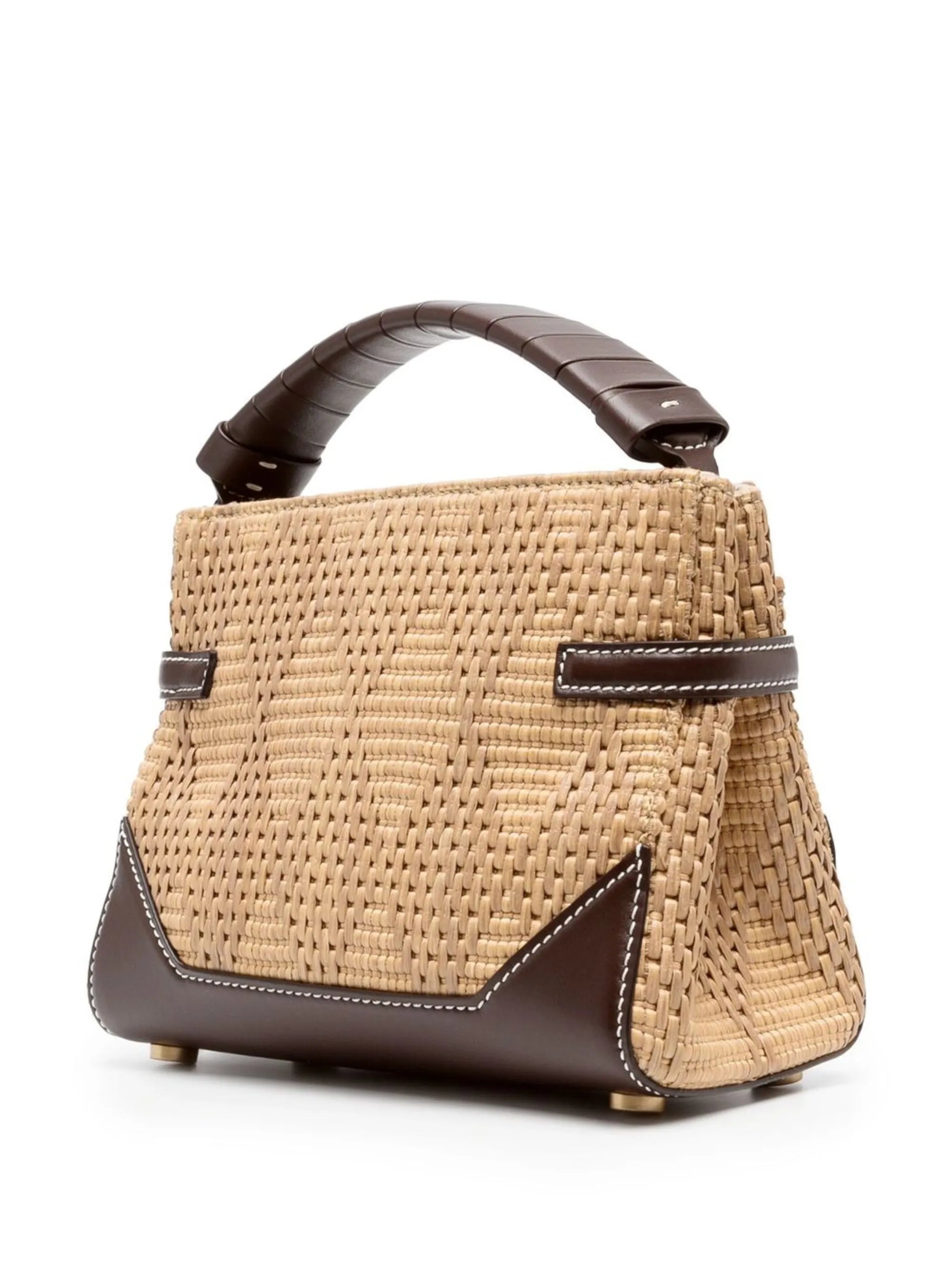 B-Buzz 22 raffia tote bag