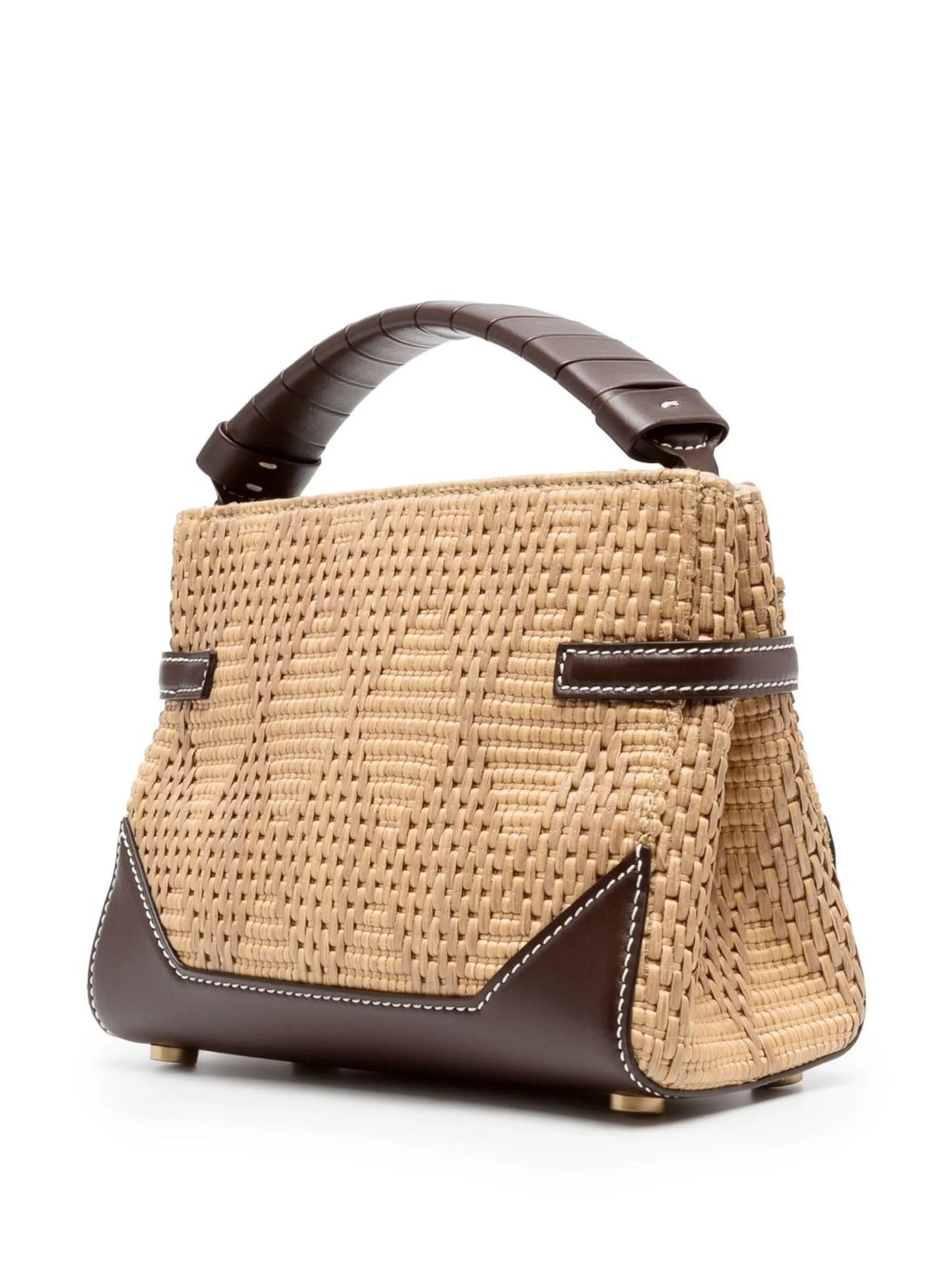 B-Buzz 22 raffia tote bag