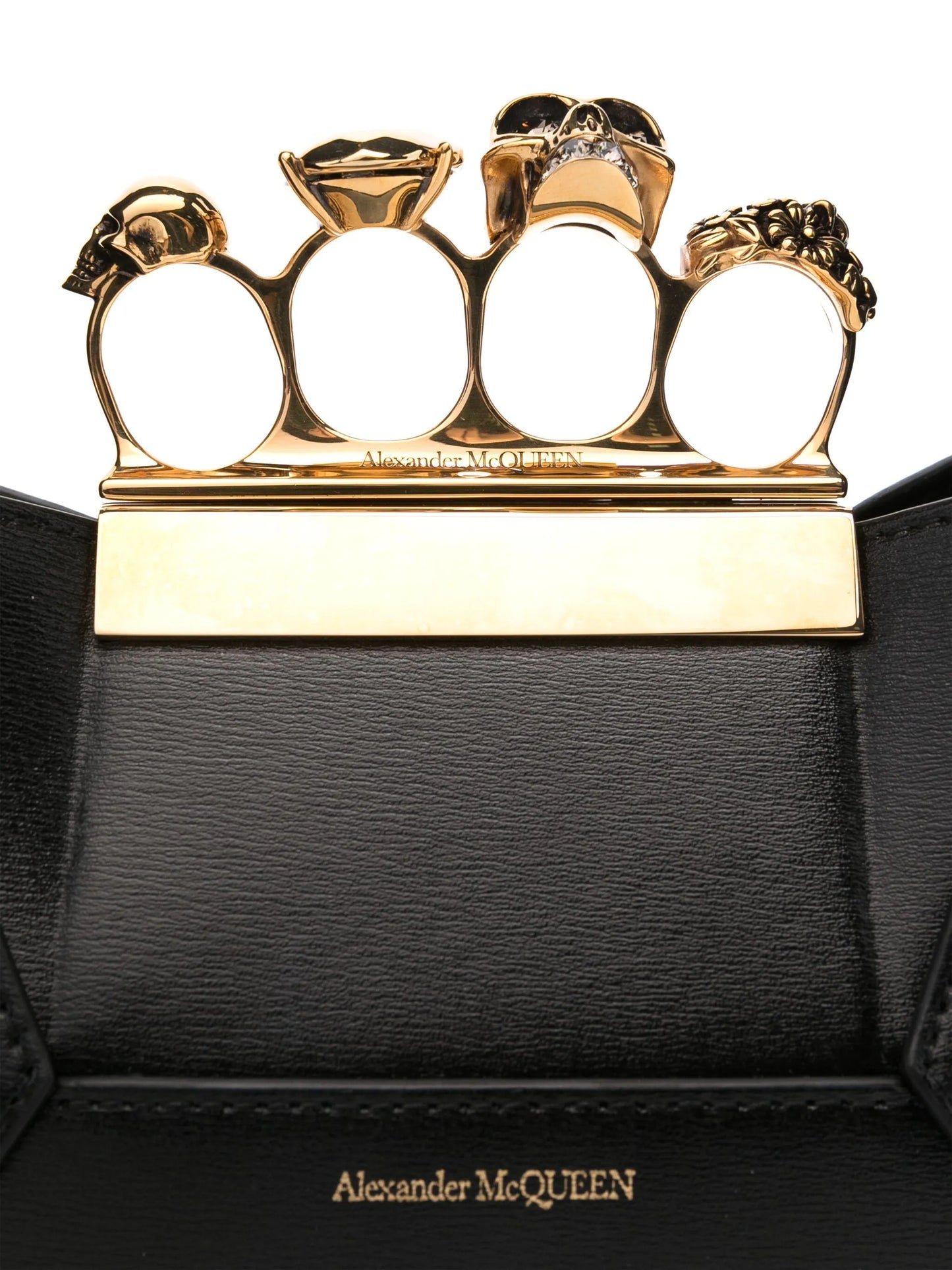 The Jewelled Hobo leather mini bag