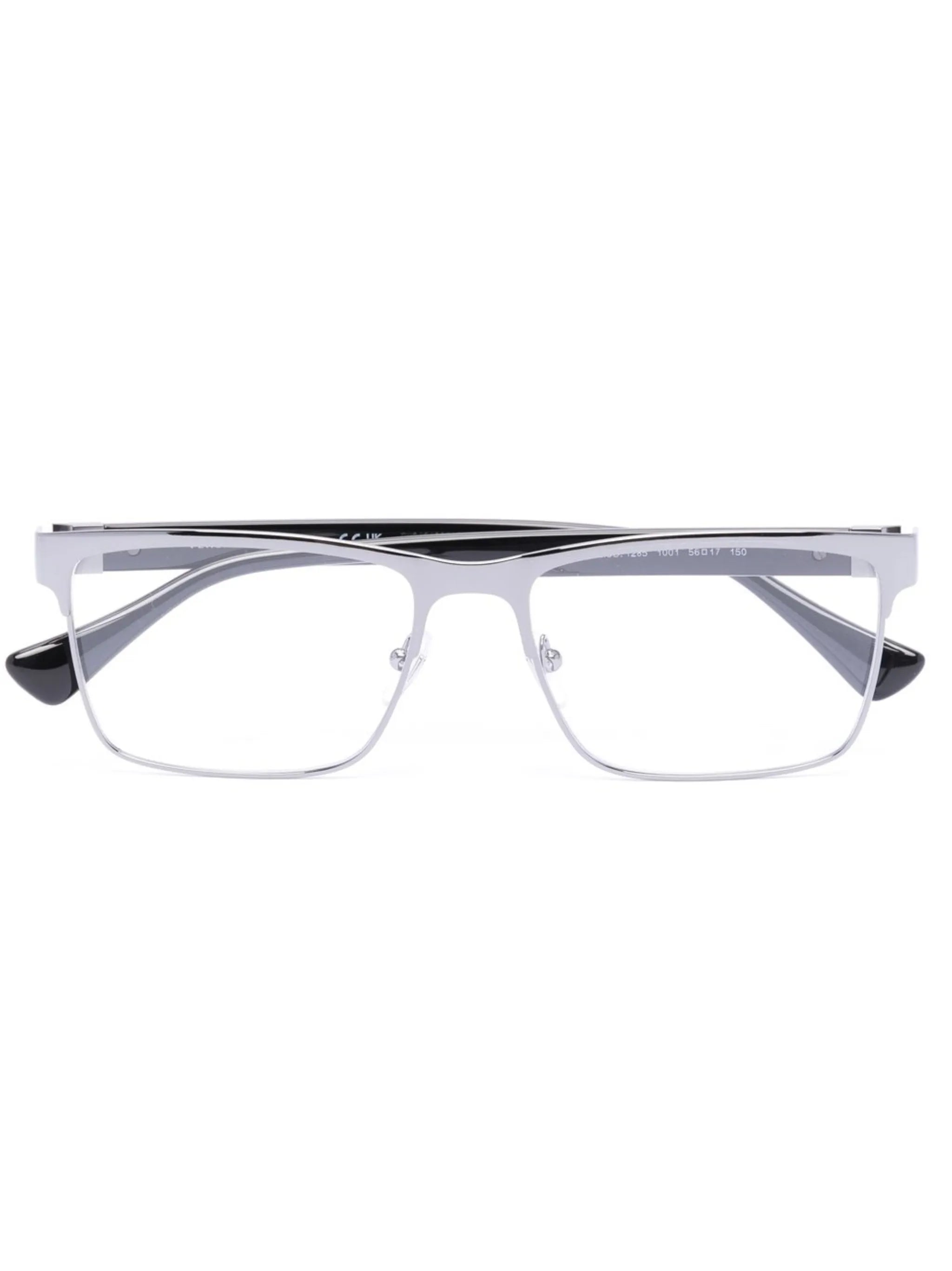 signature Medusa-plaque square-frame glasses