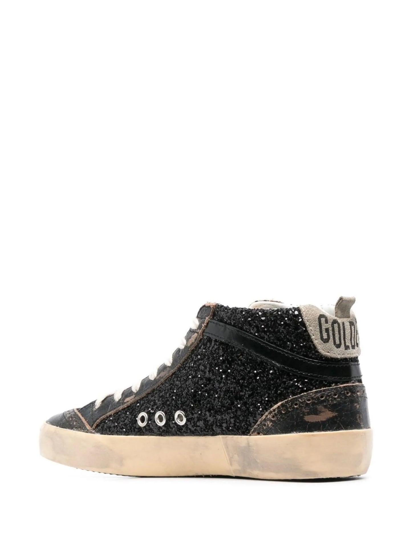 GG Mid Star lace-up sneakers
