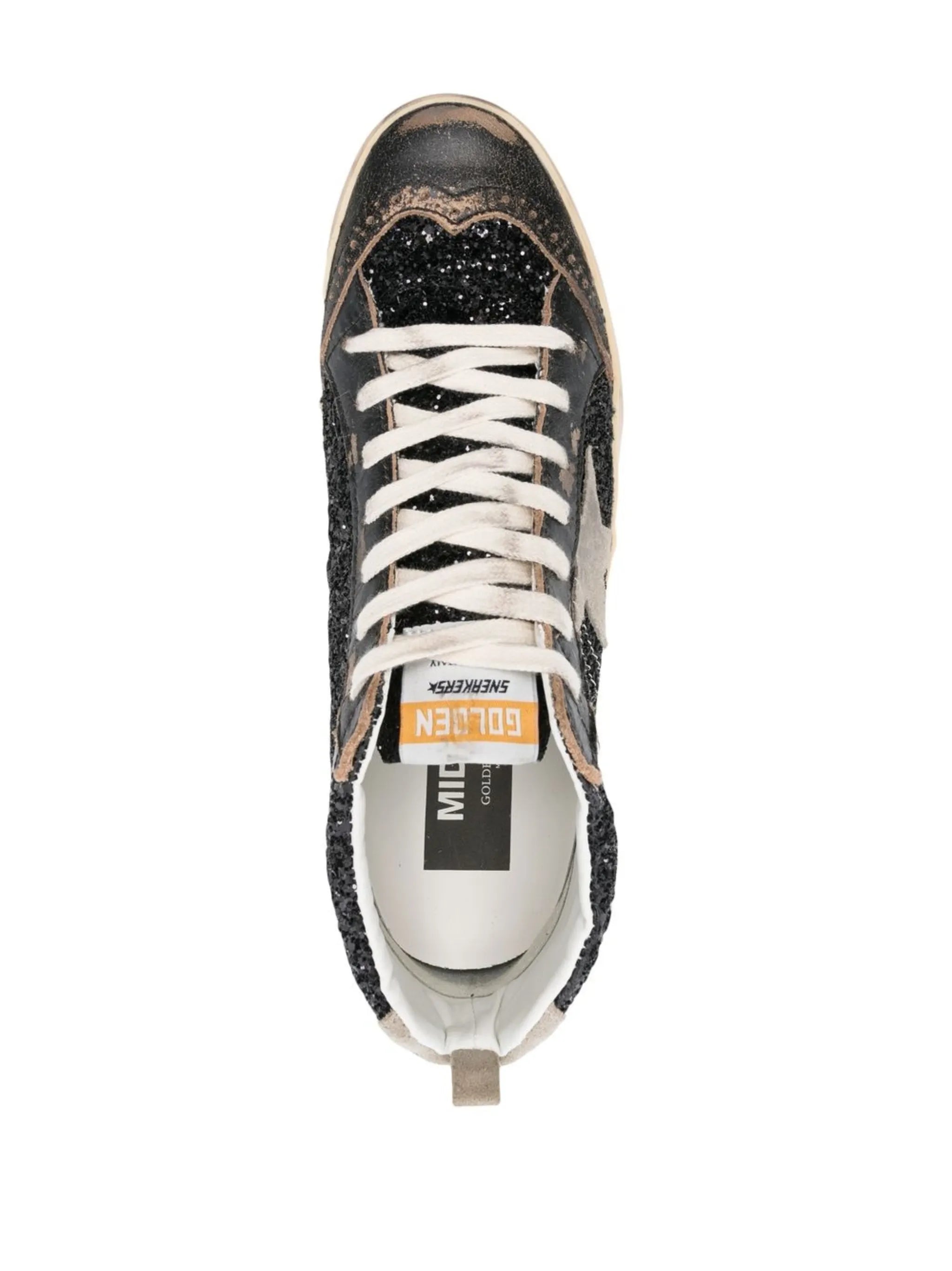 GG Mid Star lace-up sneakers