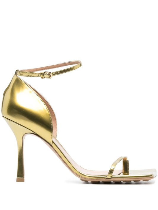 90mm leather sandals