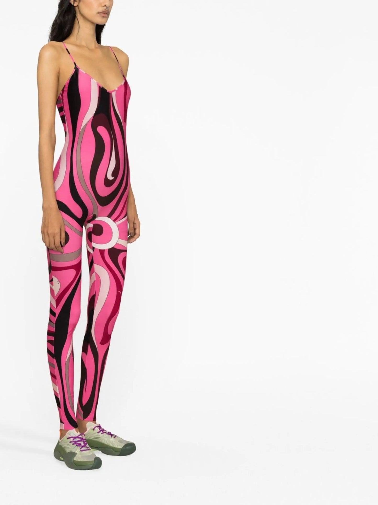 Marmo-print jumpsuit