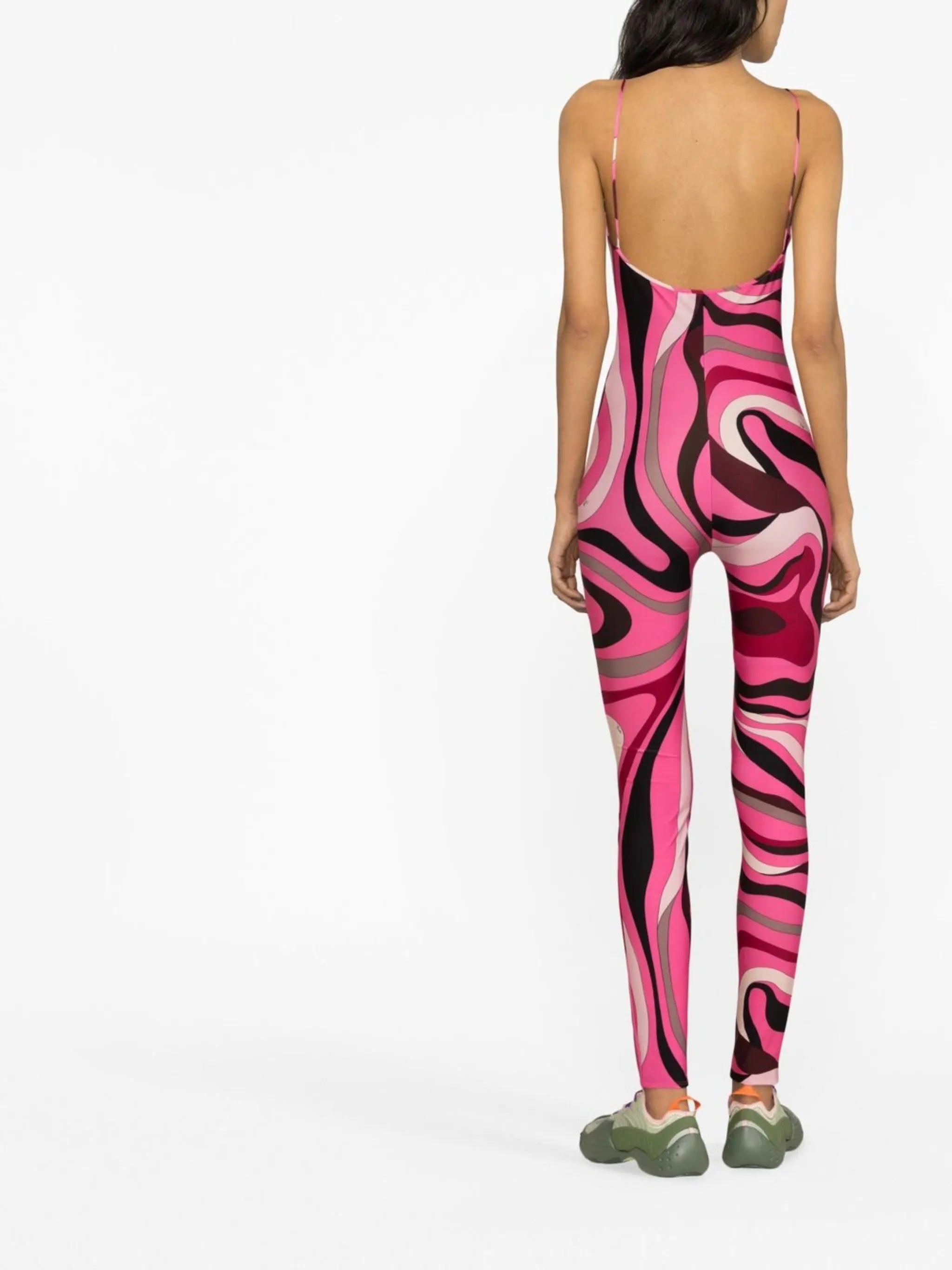 Marmo-print jumpsuit