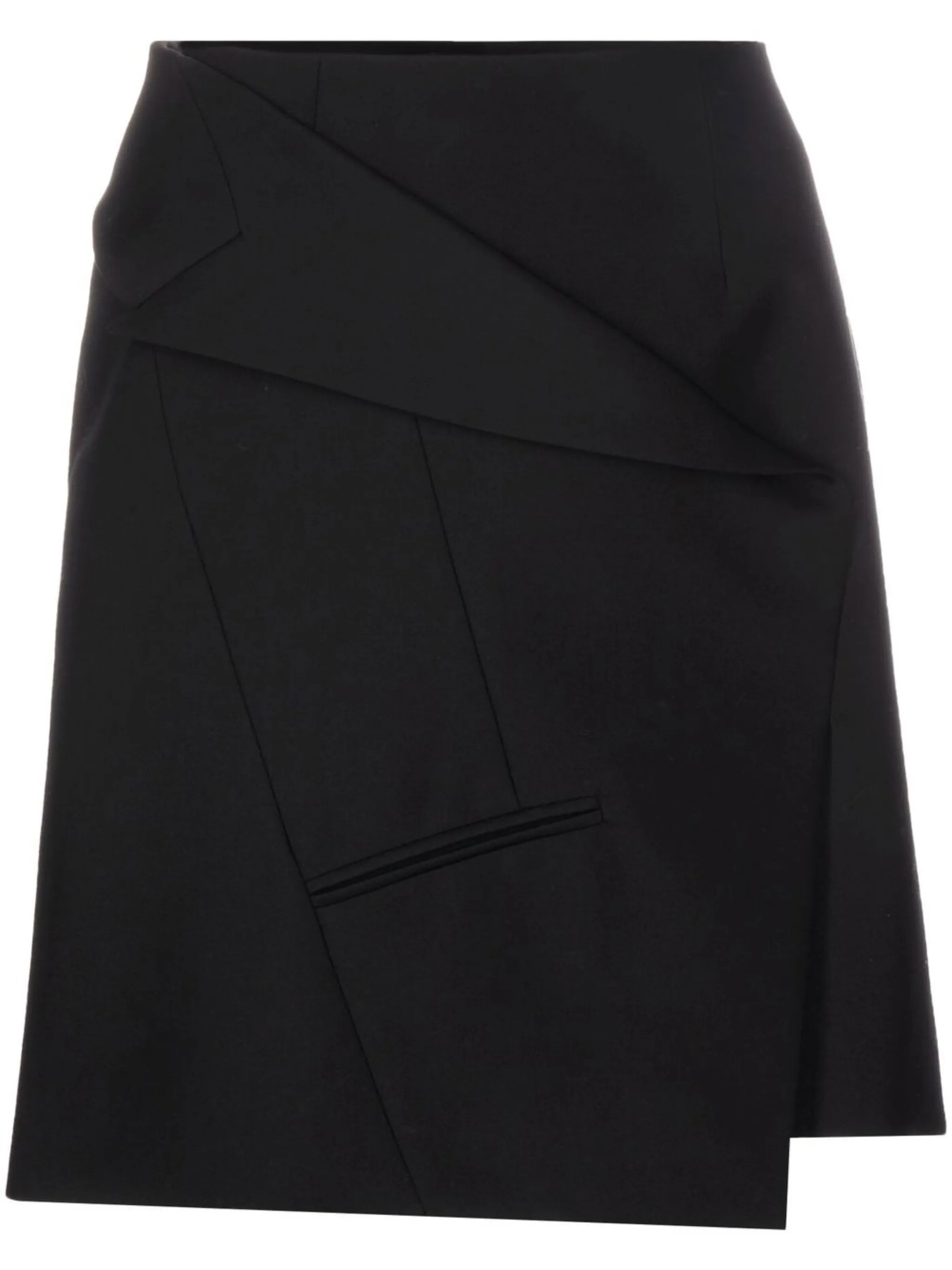asymmetric miniskirt