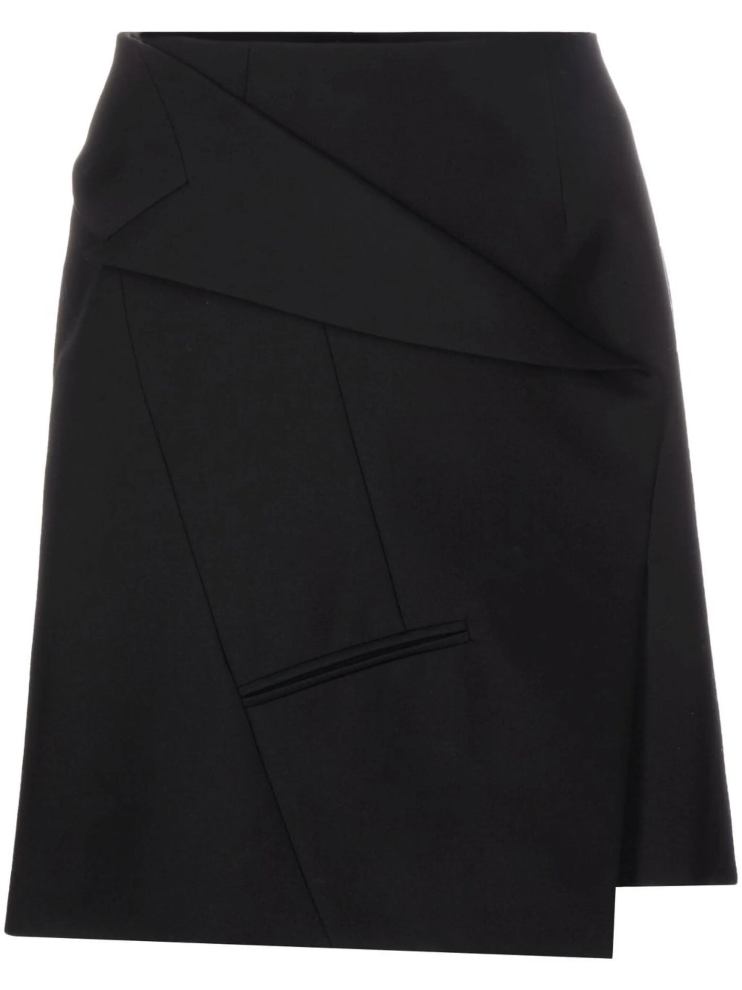 asymmetric miniskirt
