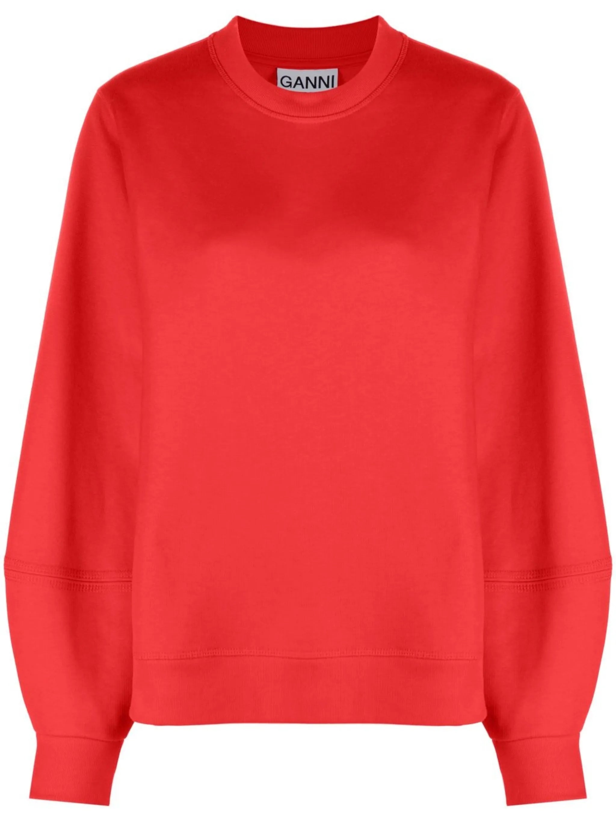 logo-embroidered crew-neck sweatshirt