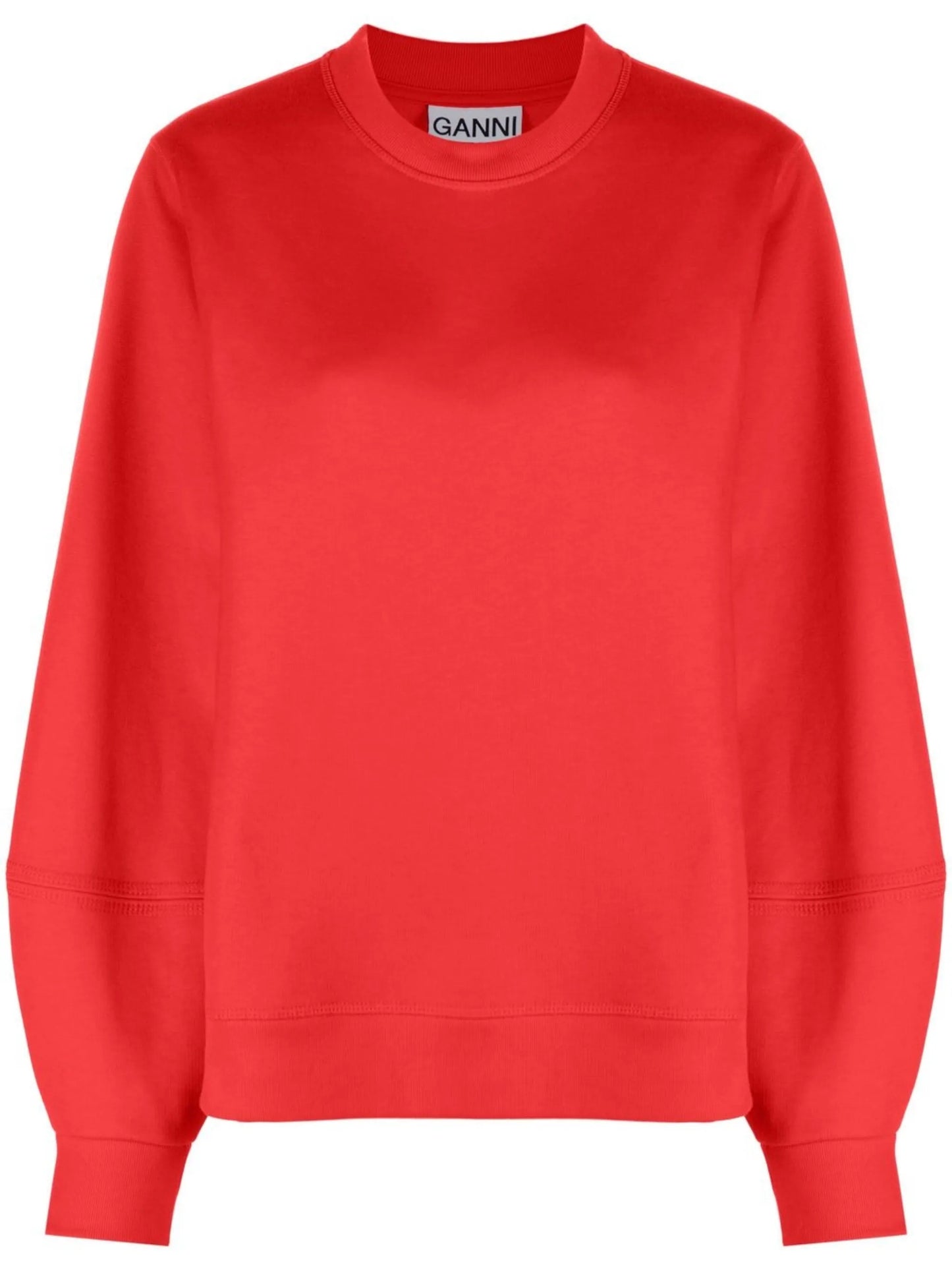 logo-embroidered crew-neck sweatshirt