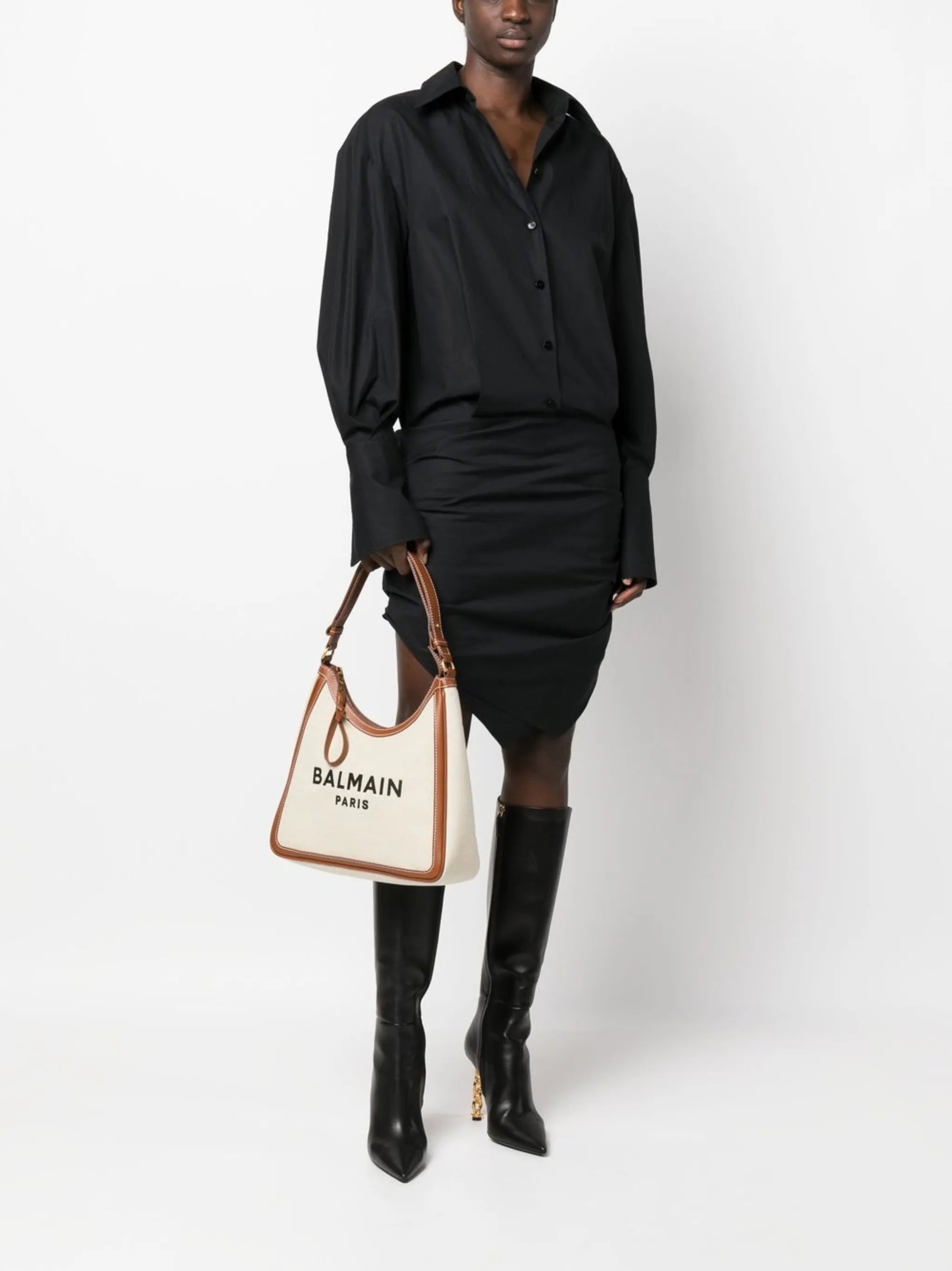 B-Army leather tote bag
