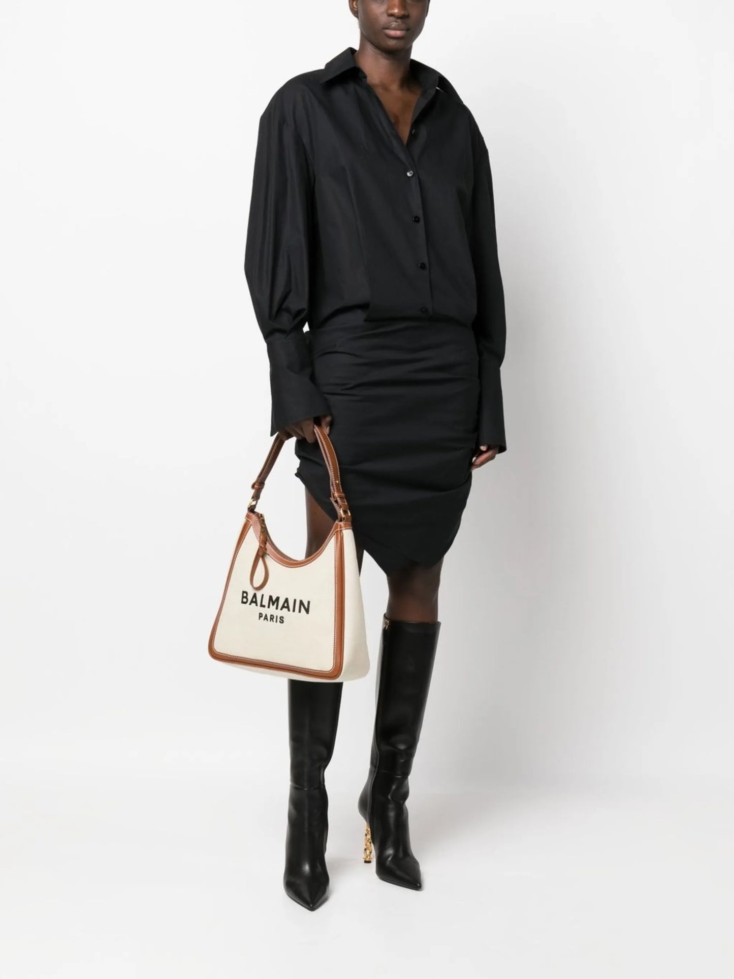 B-Army leather tote bag