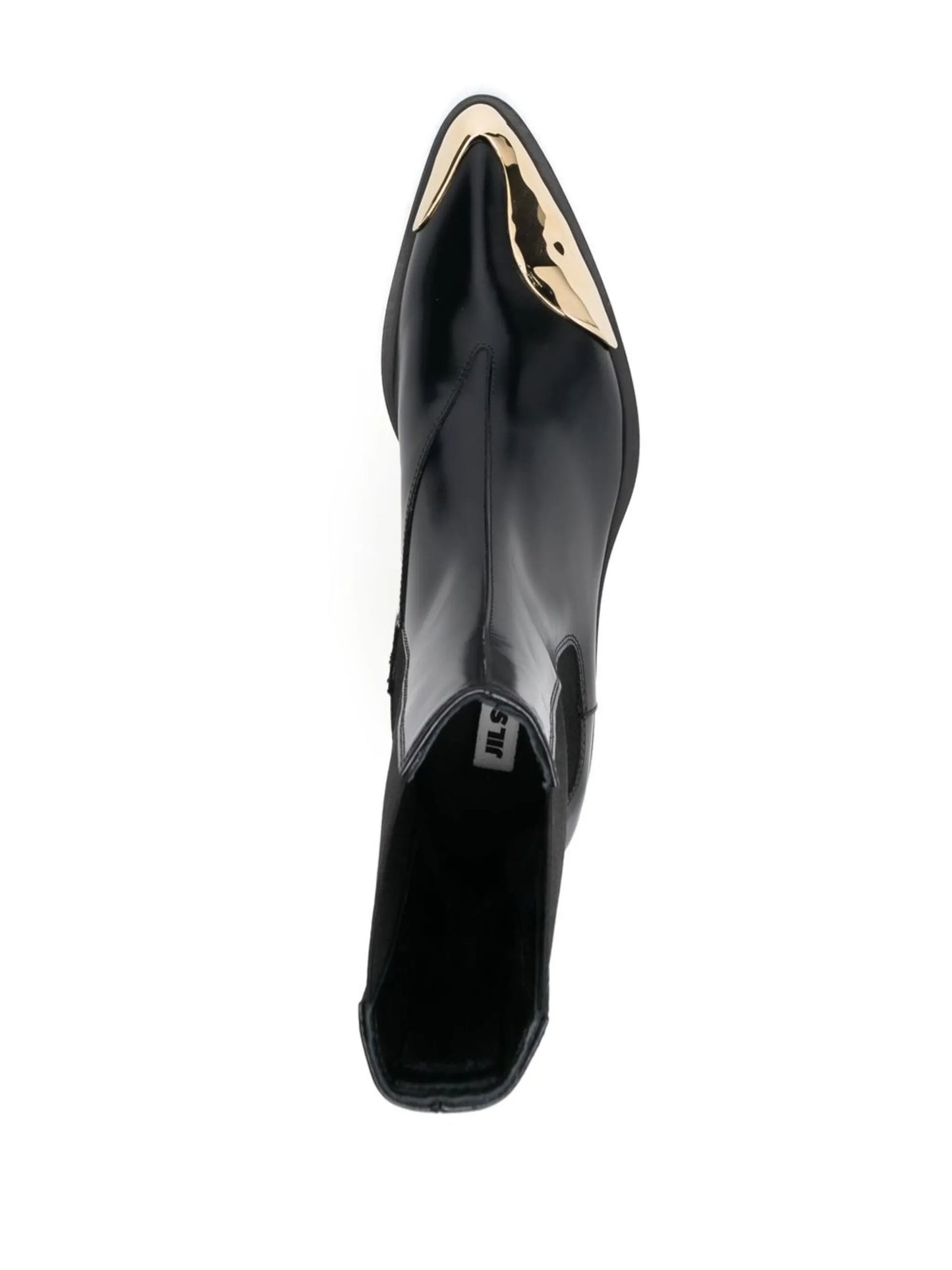 35mm metallic-toe leather boots