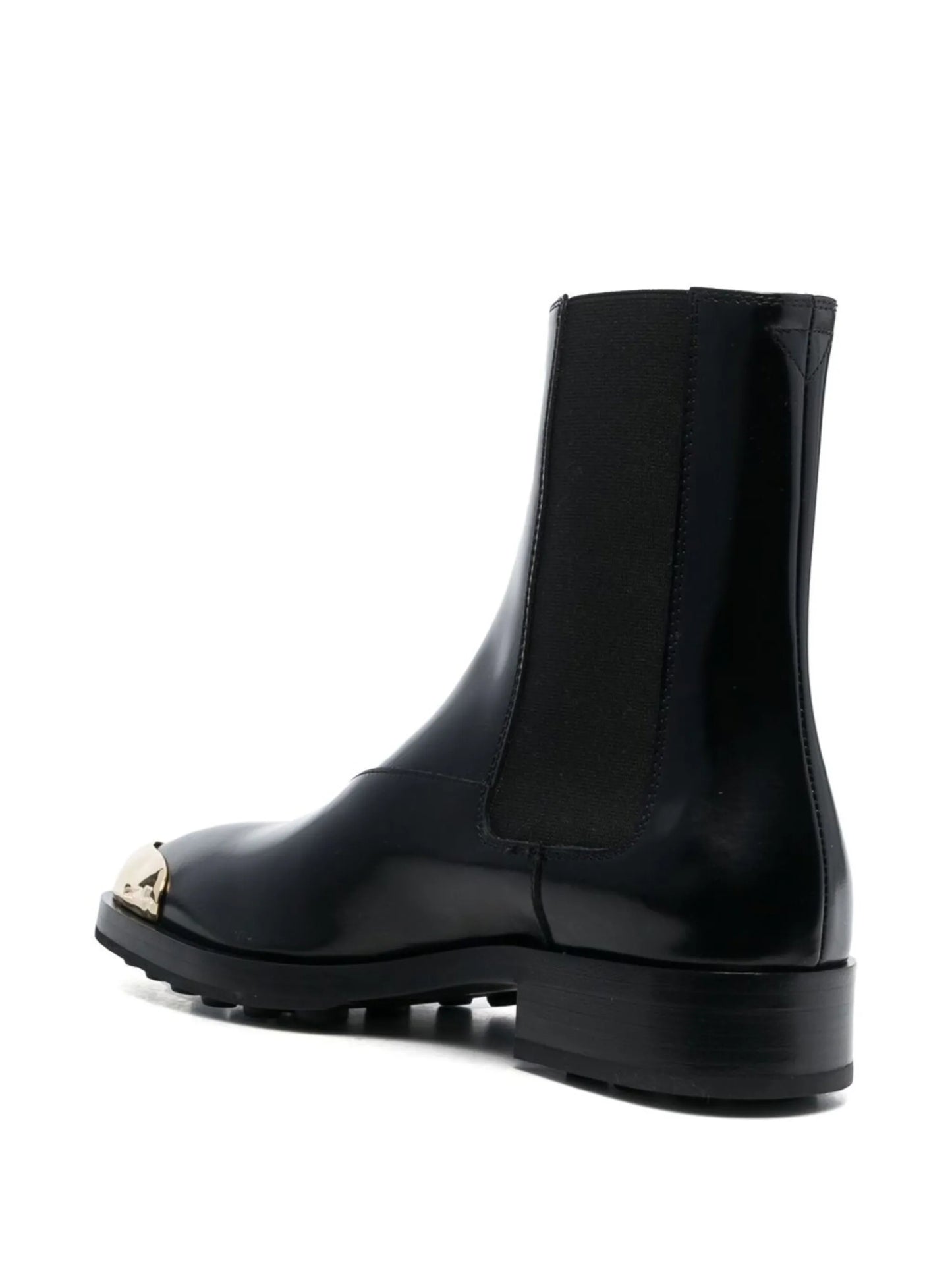 35mm metallic-toe leather boots