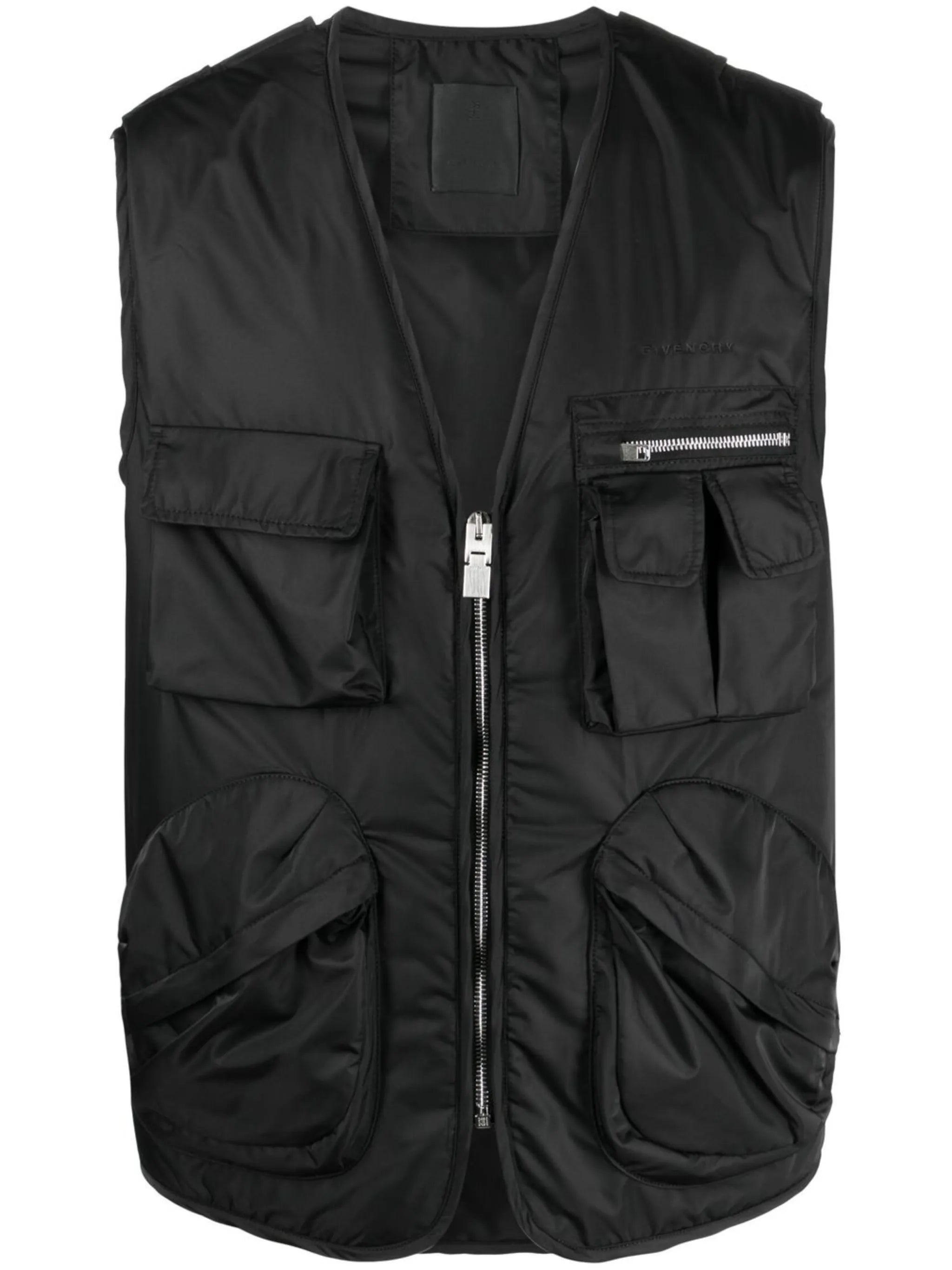 cargo pockets gilet