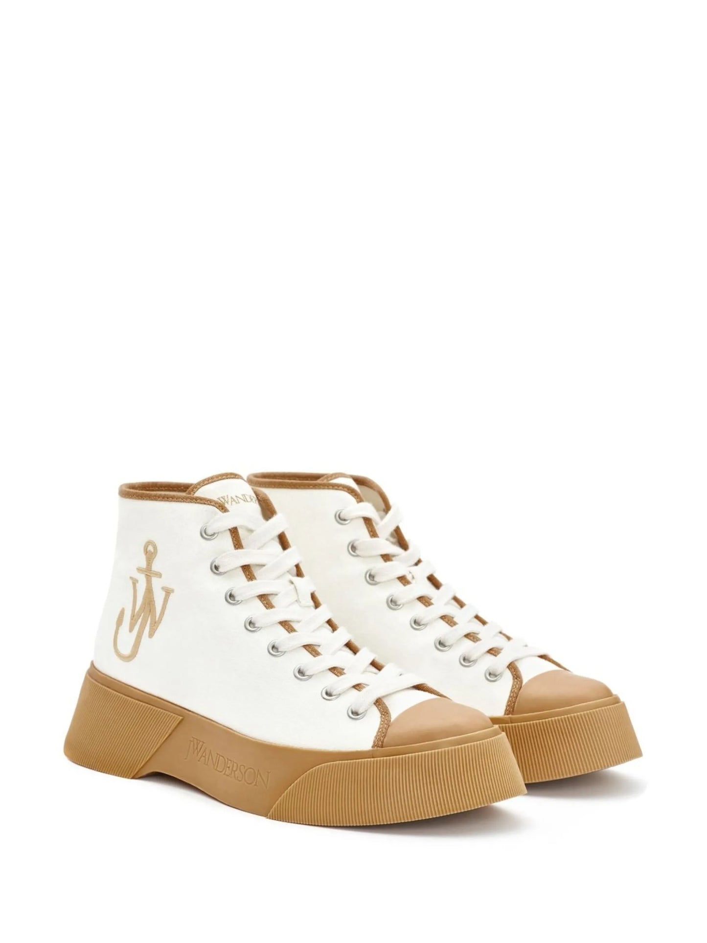 logo-print high-top sneakers