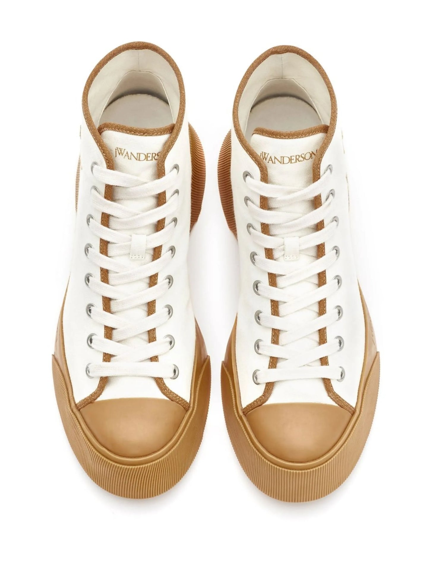 logo-print high-top sneakers