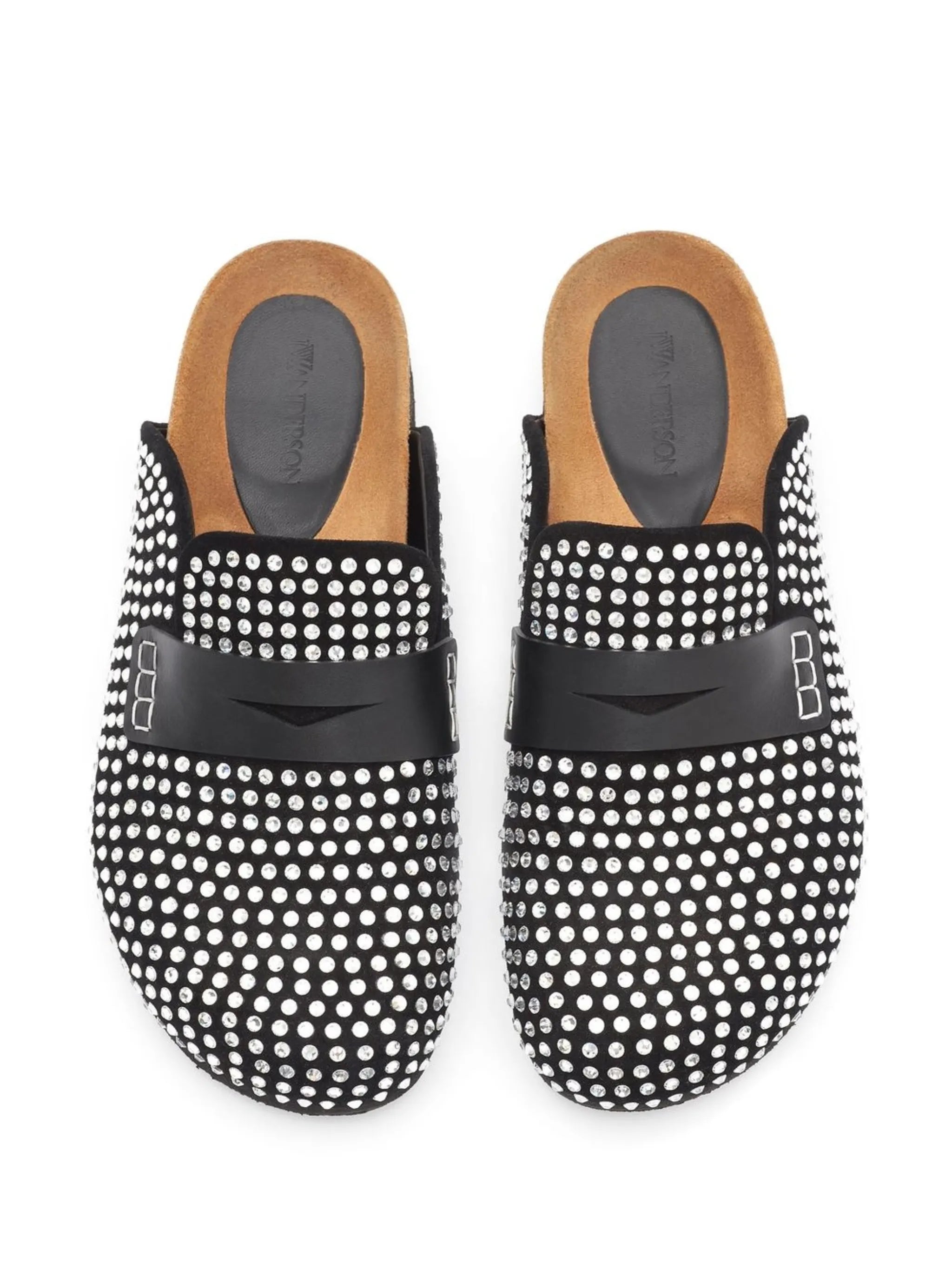 Diamond rhinestone slides
