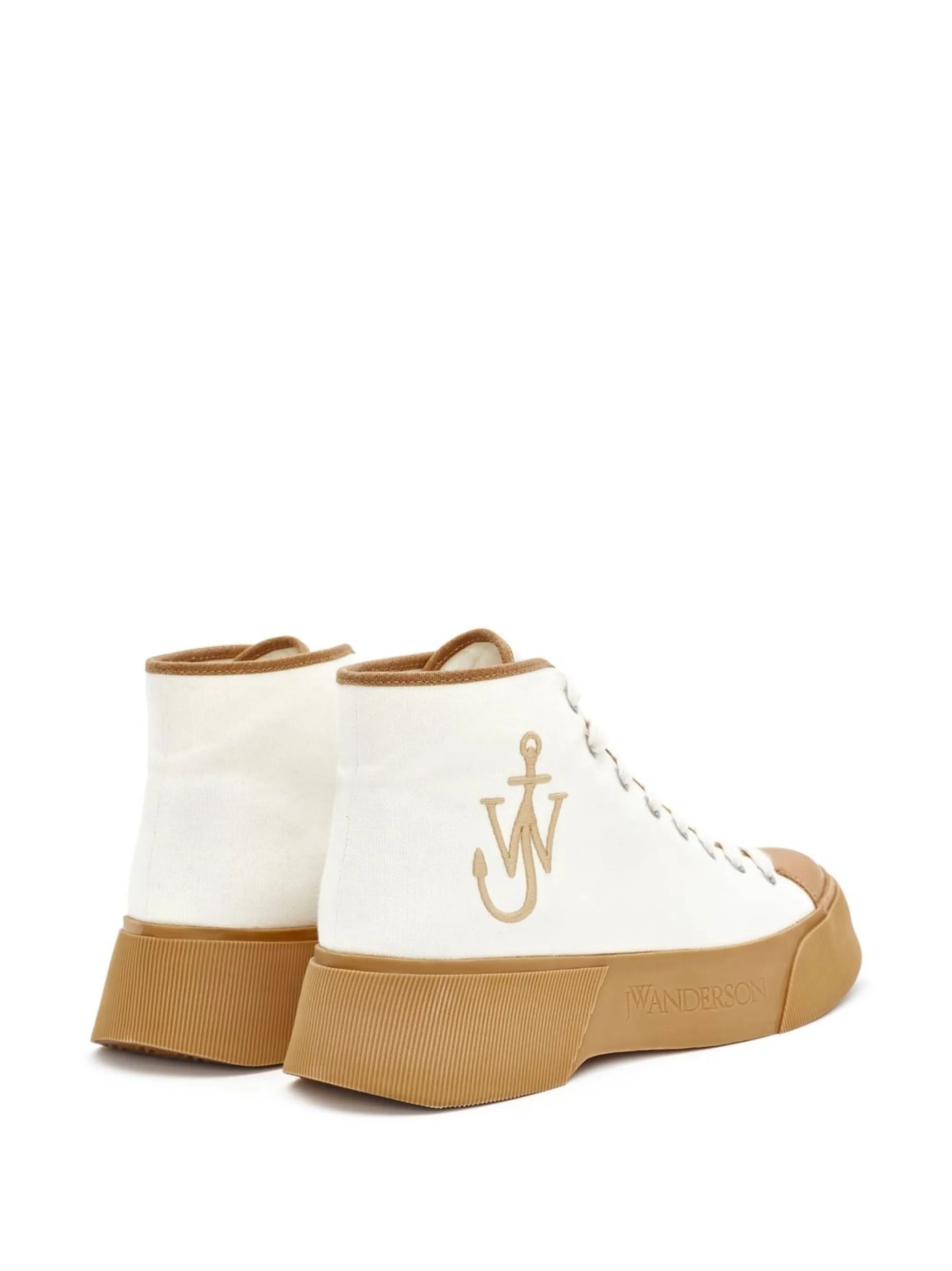logo-print lace-up sneakers