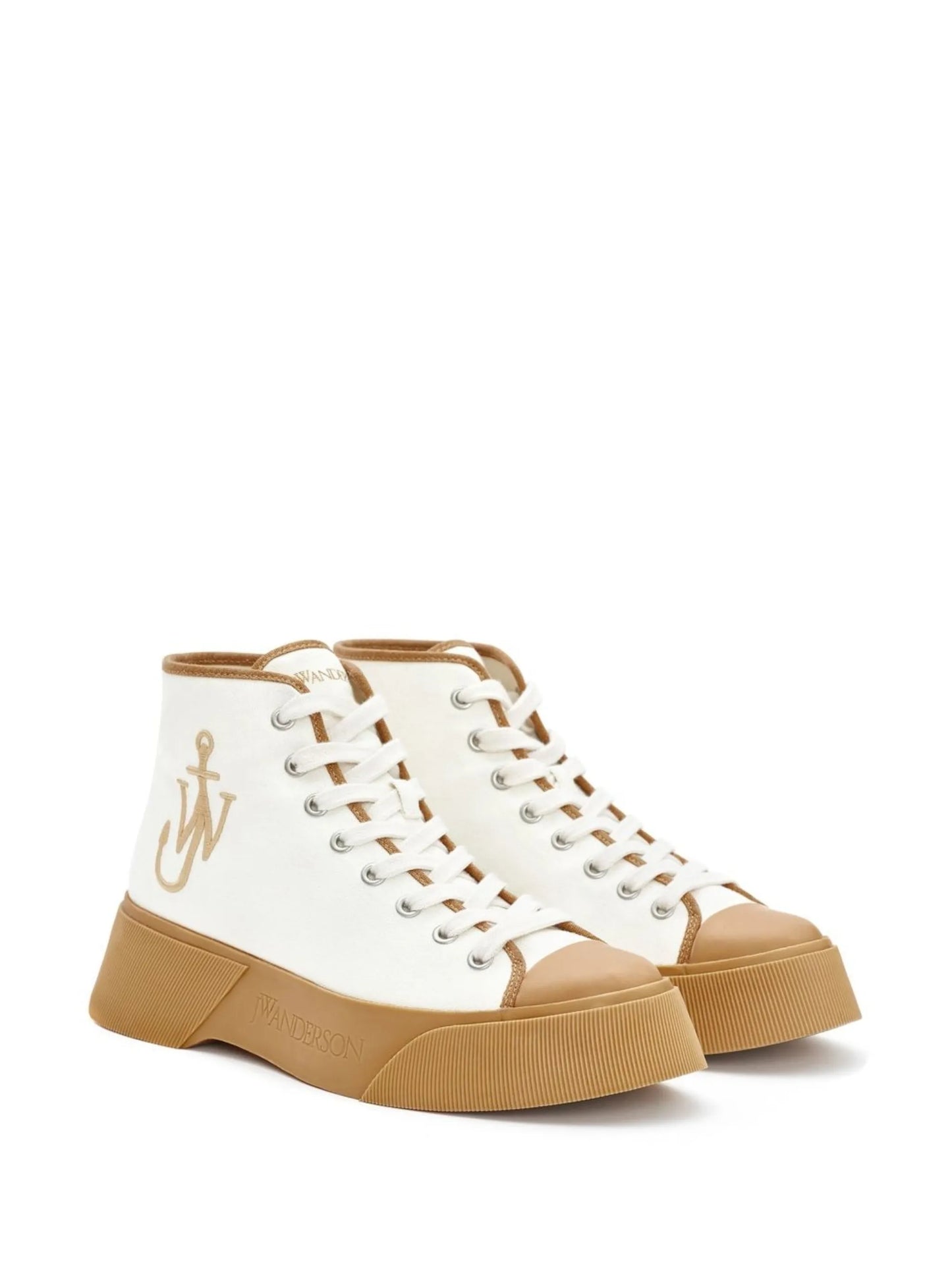 logo-print lace-up sneakers