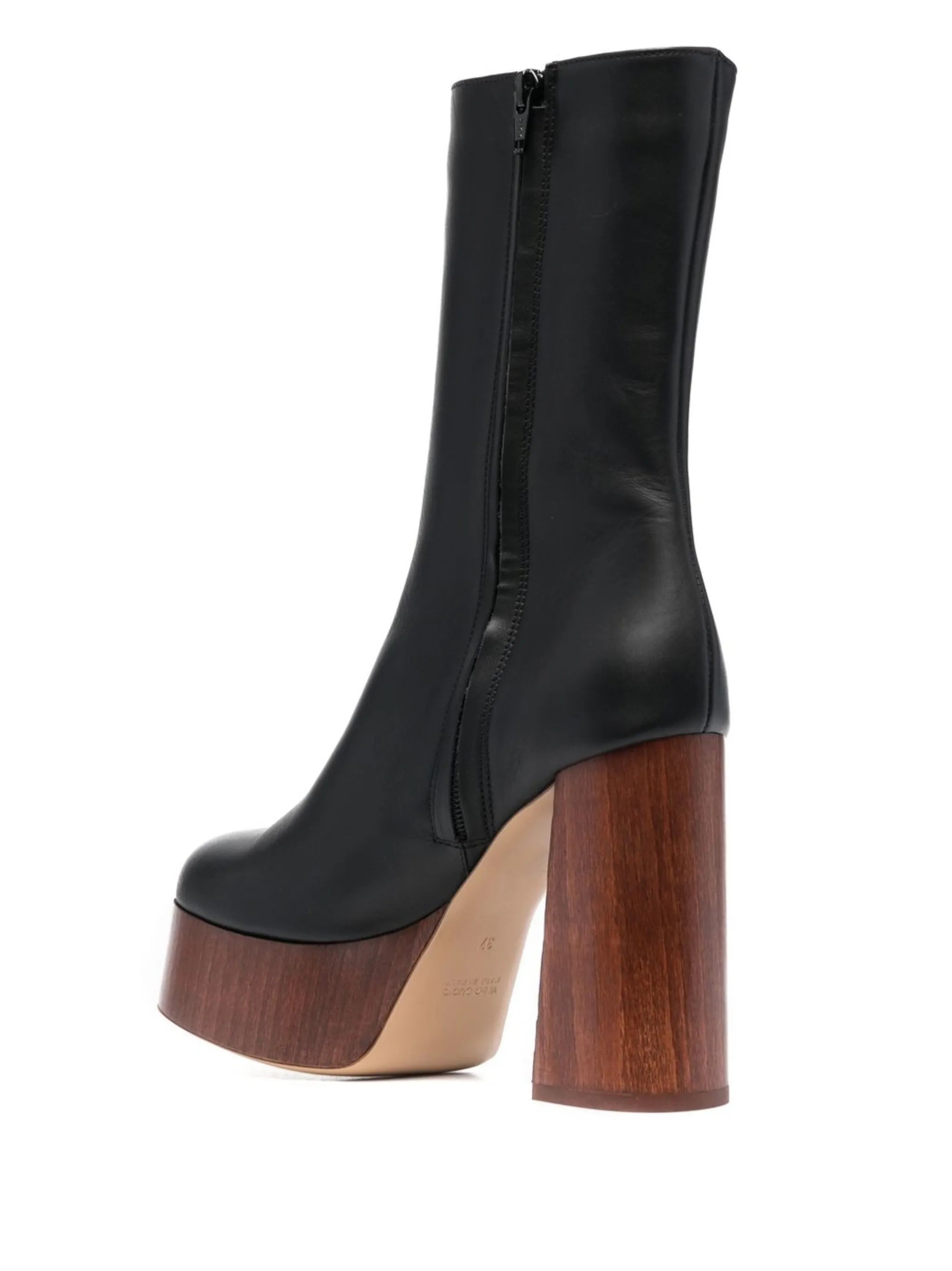 Rosie 120mm platform mid-calf boots