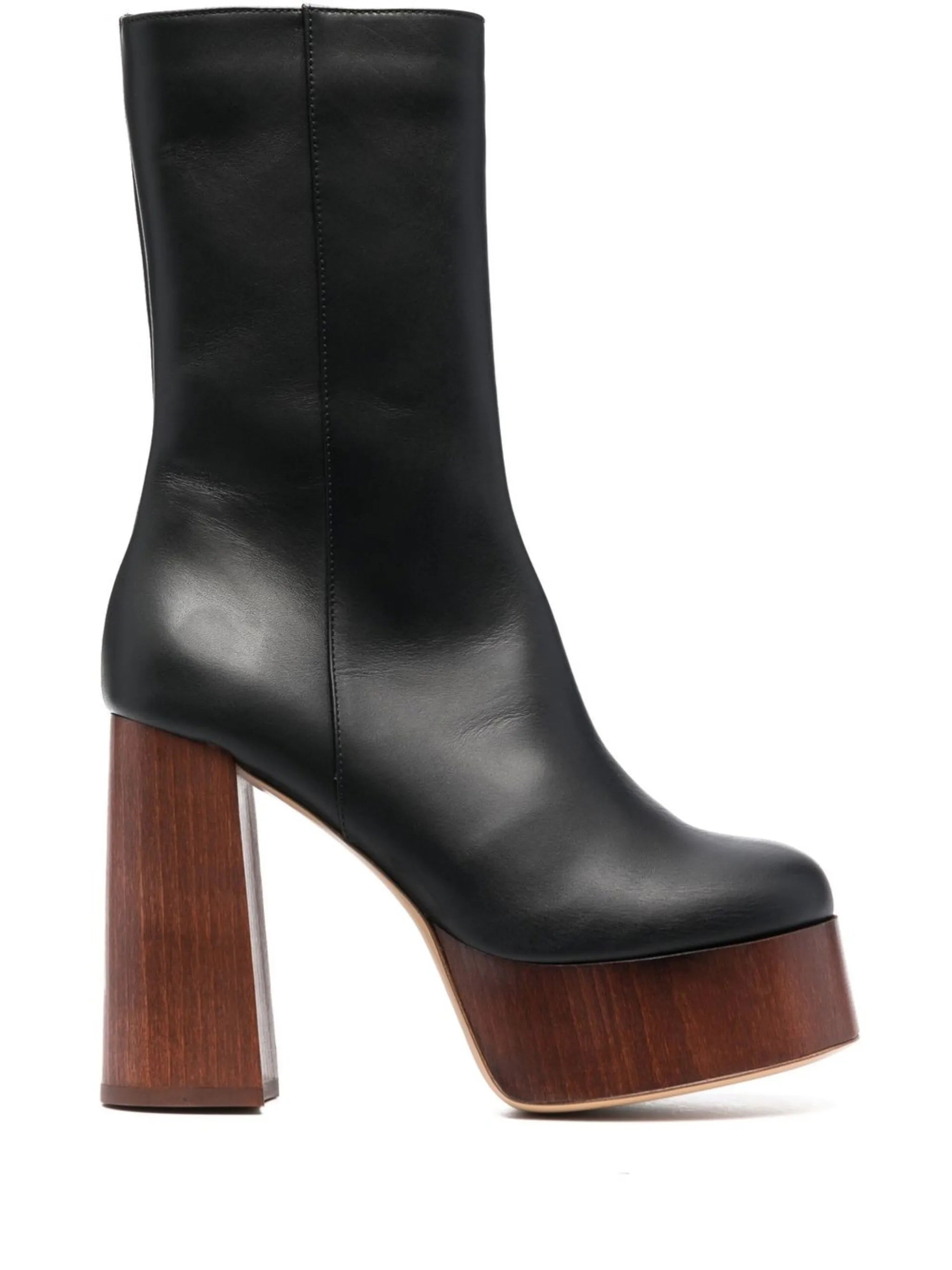 Rosie 120mm platform mid-calf boots