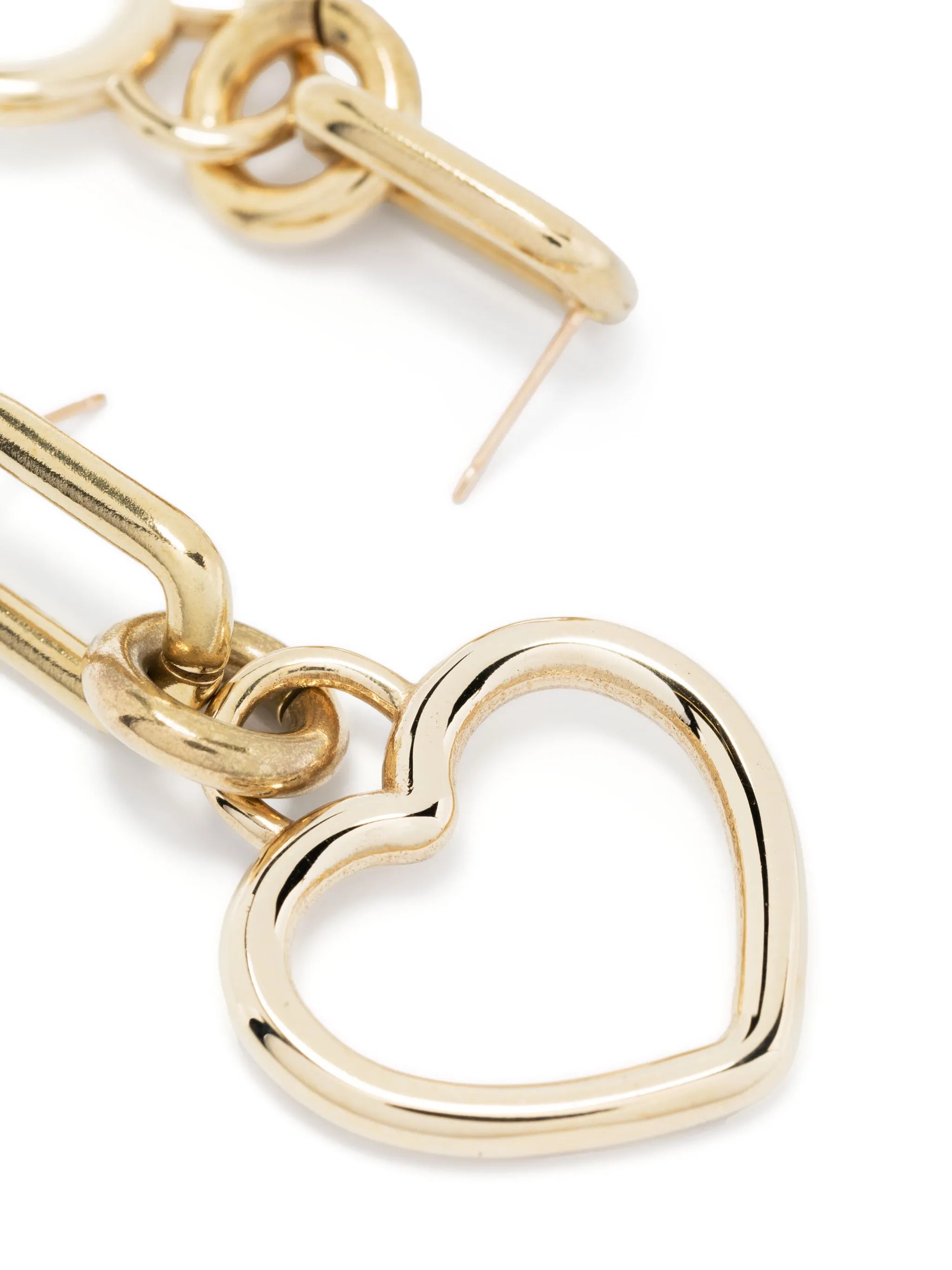 Beatta Heart drop earrings