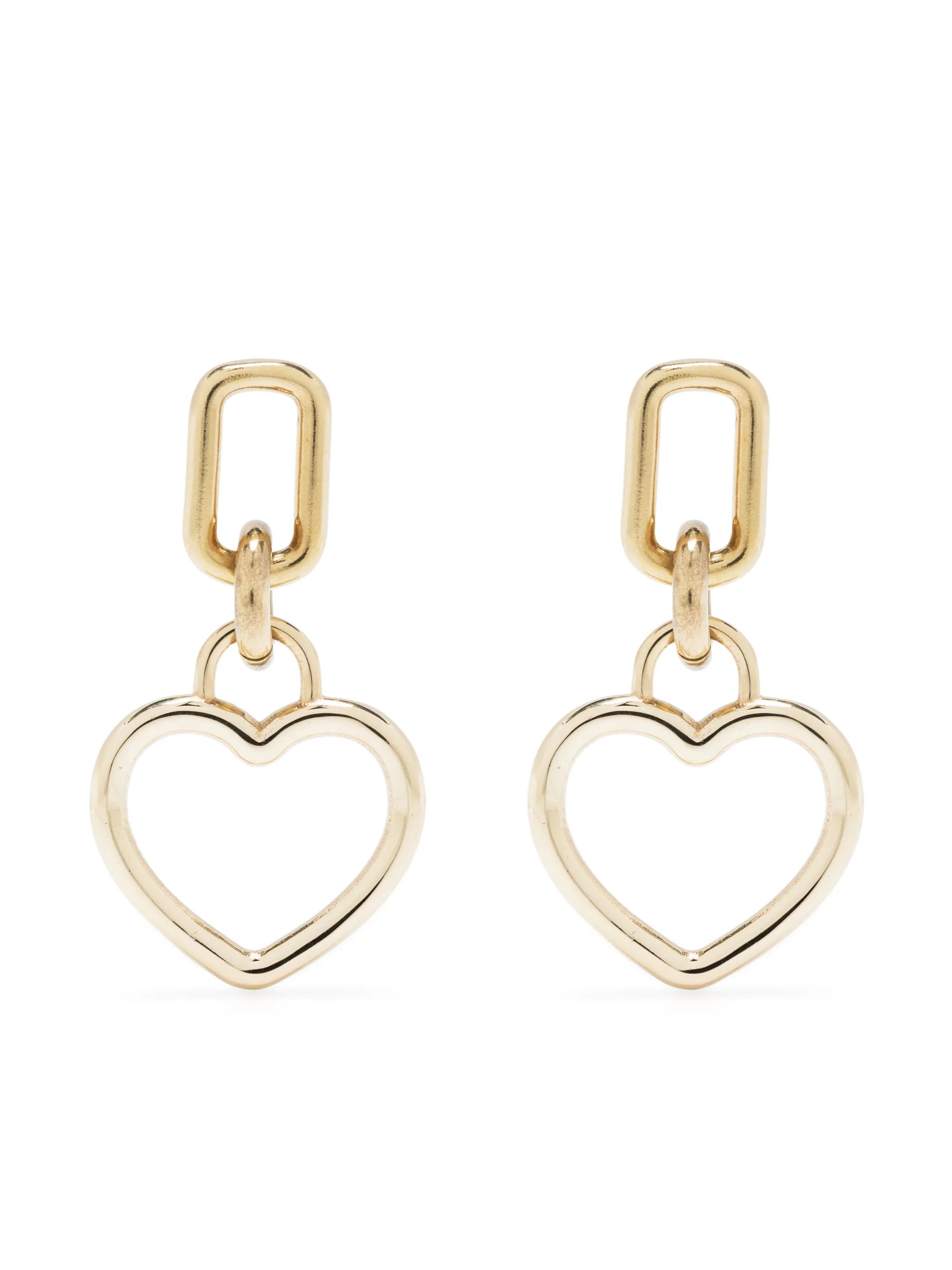 Beatta Heart drop earrings