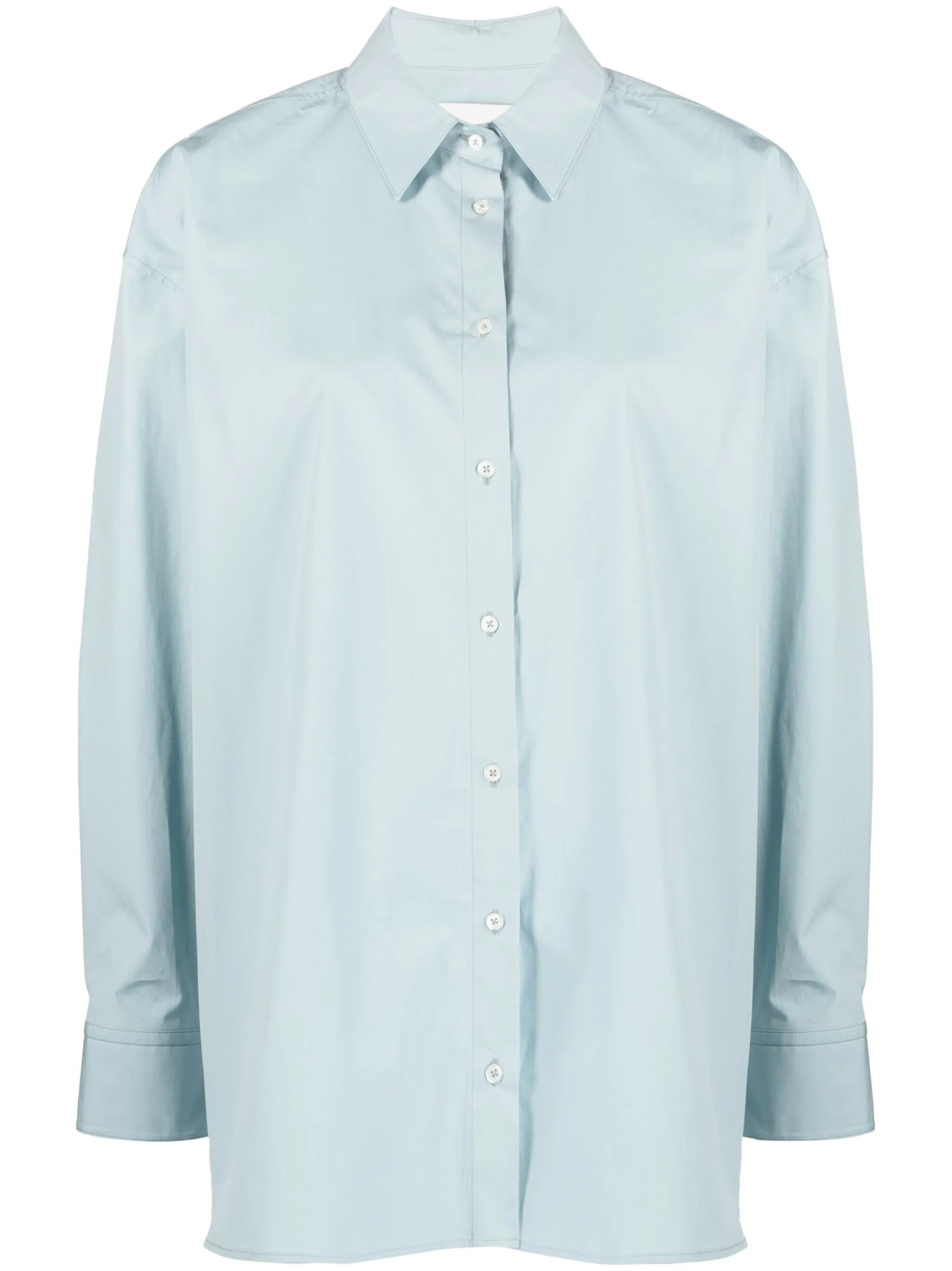 oversized button-up shirt