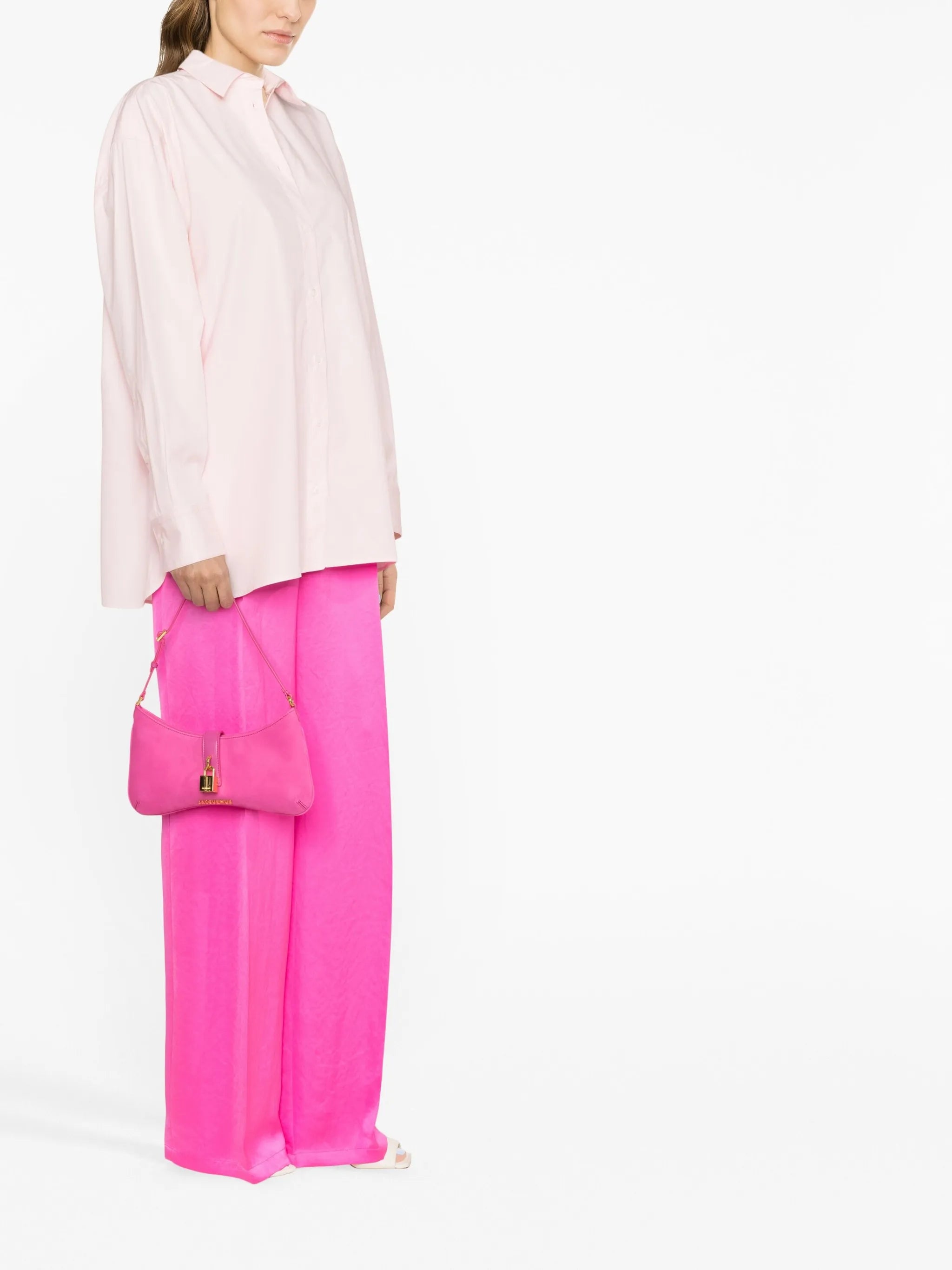 oversized button-up shirt