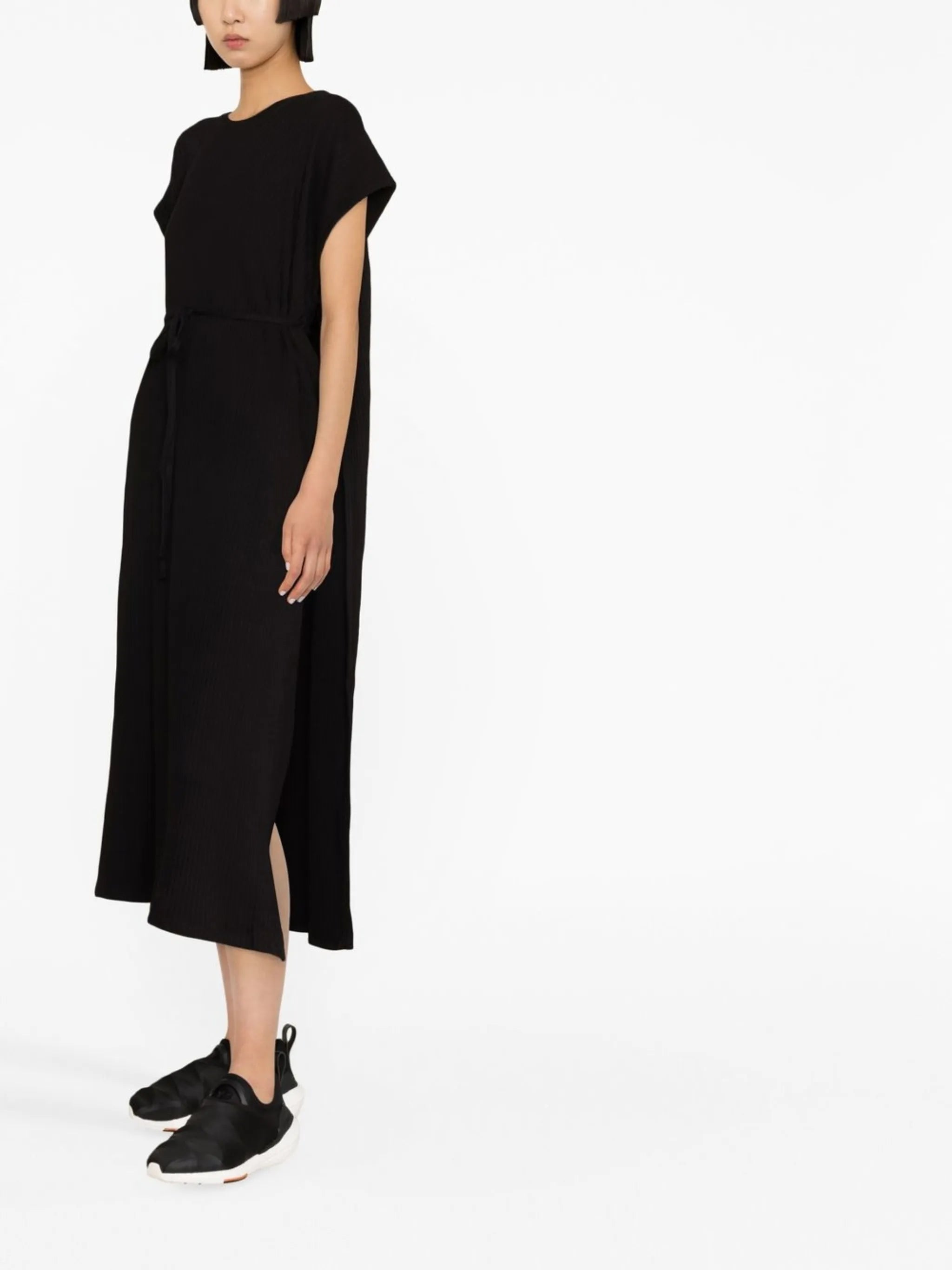 Shaw ribbed organic cotton dress