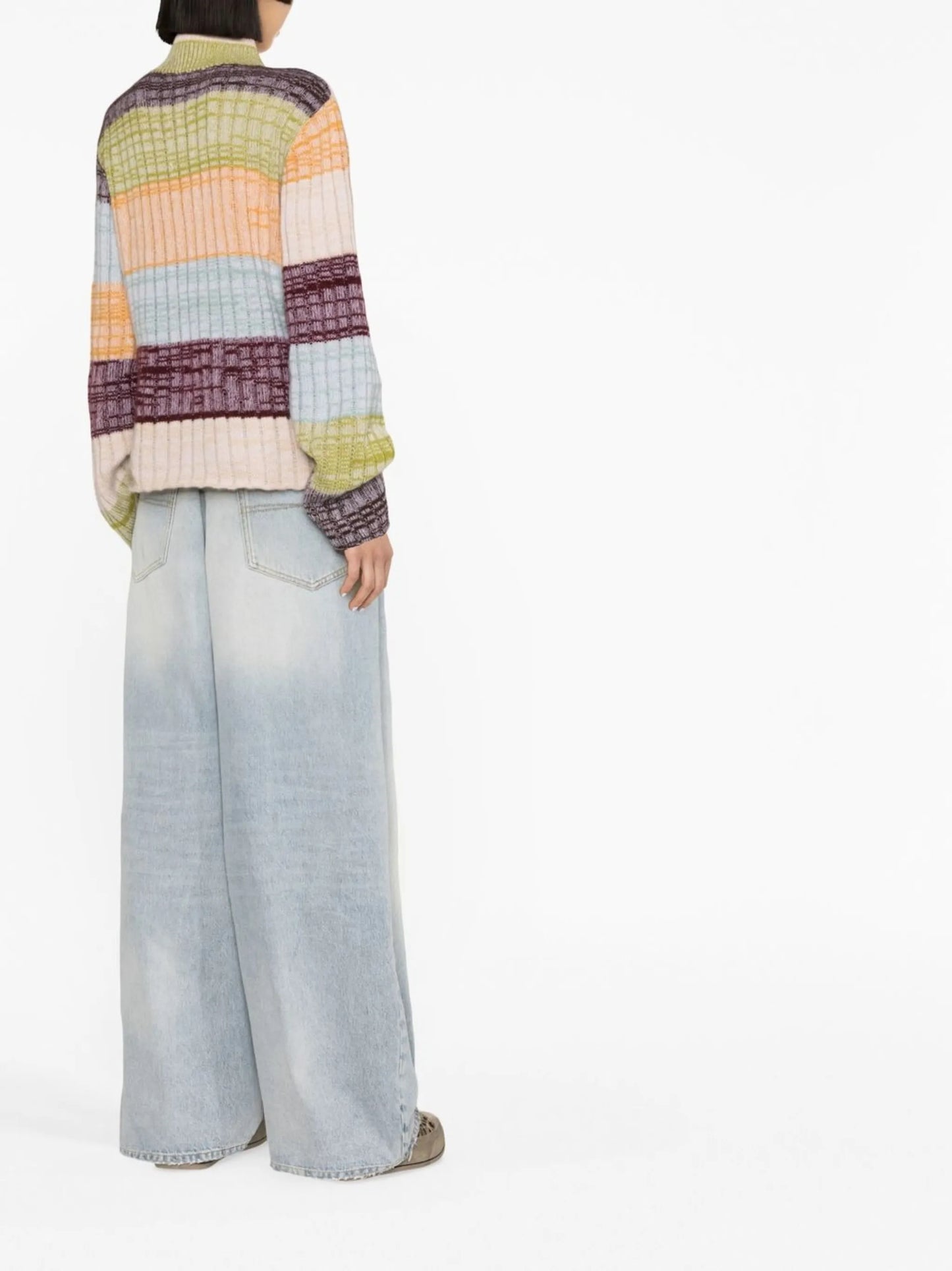 Oasis striped cashmere jumper