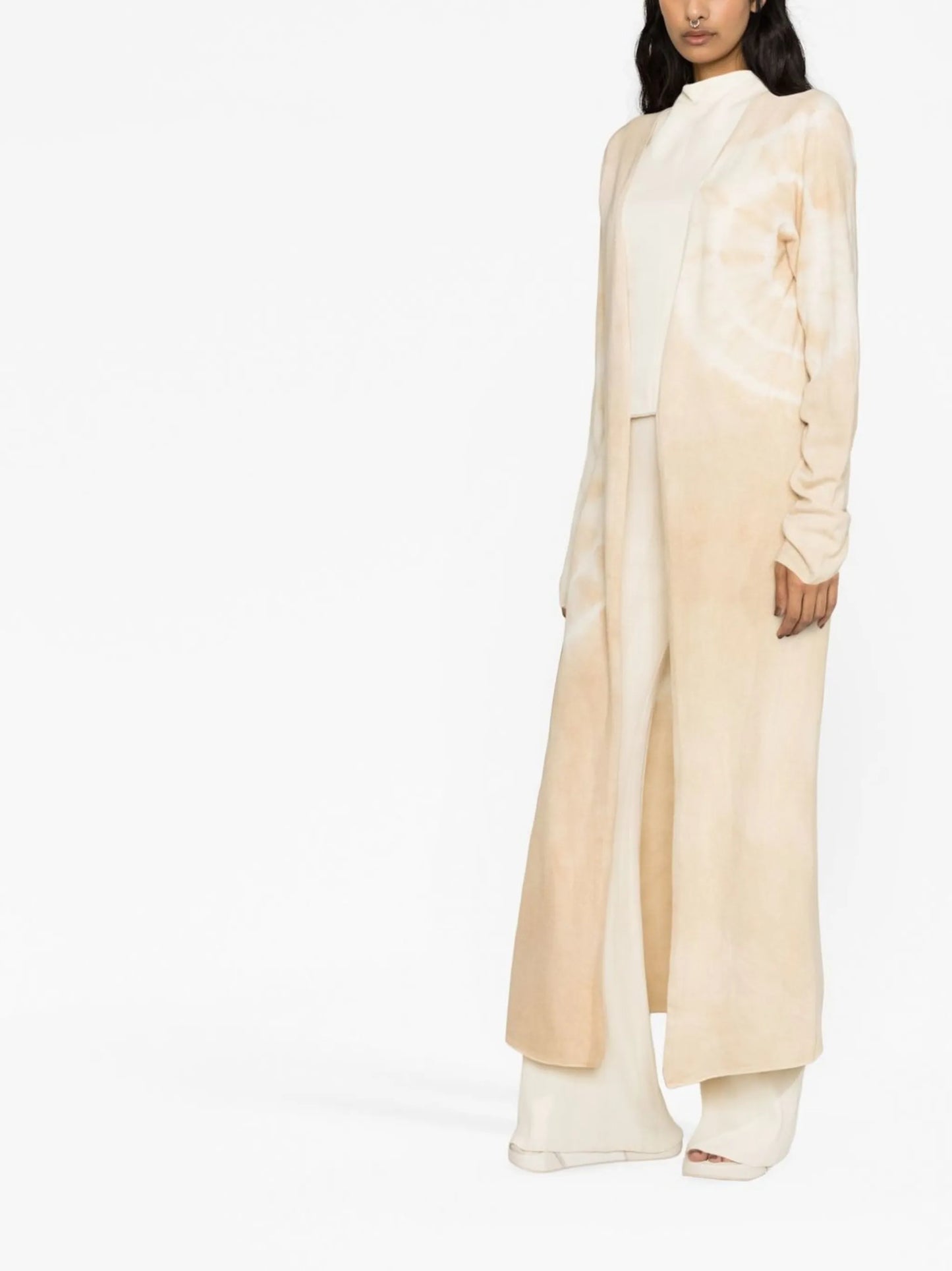Spiral City knitted cardi-coat