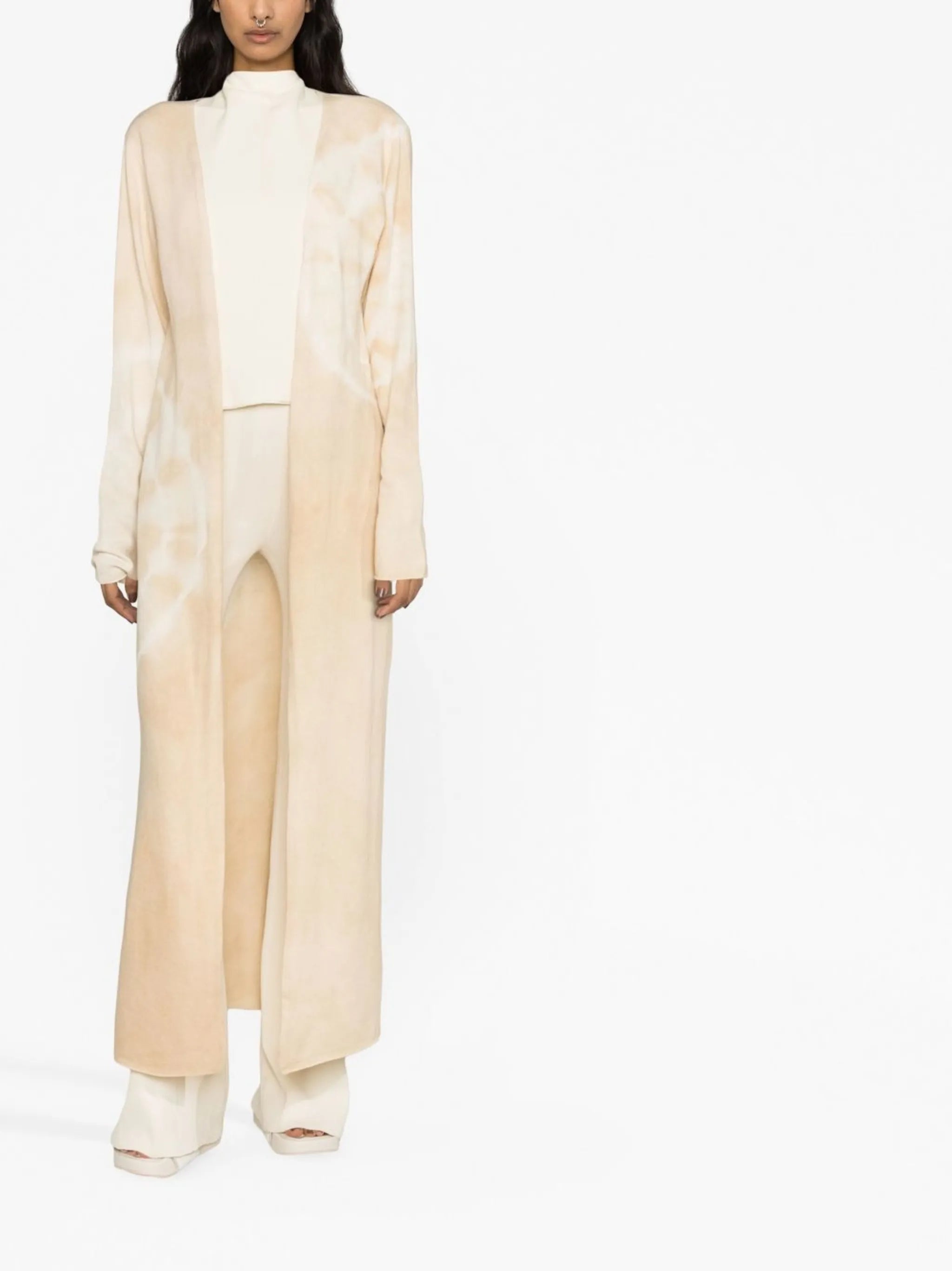 Spiral City knitted cardi-coat