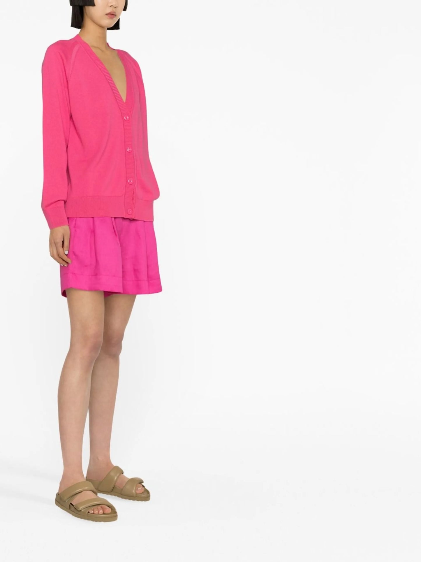 V-neck cashmere cardigan