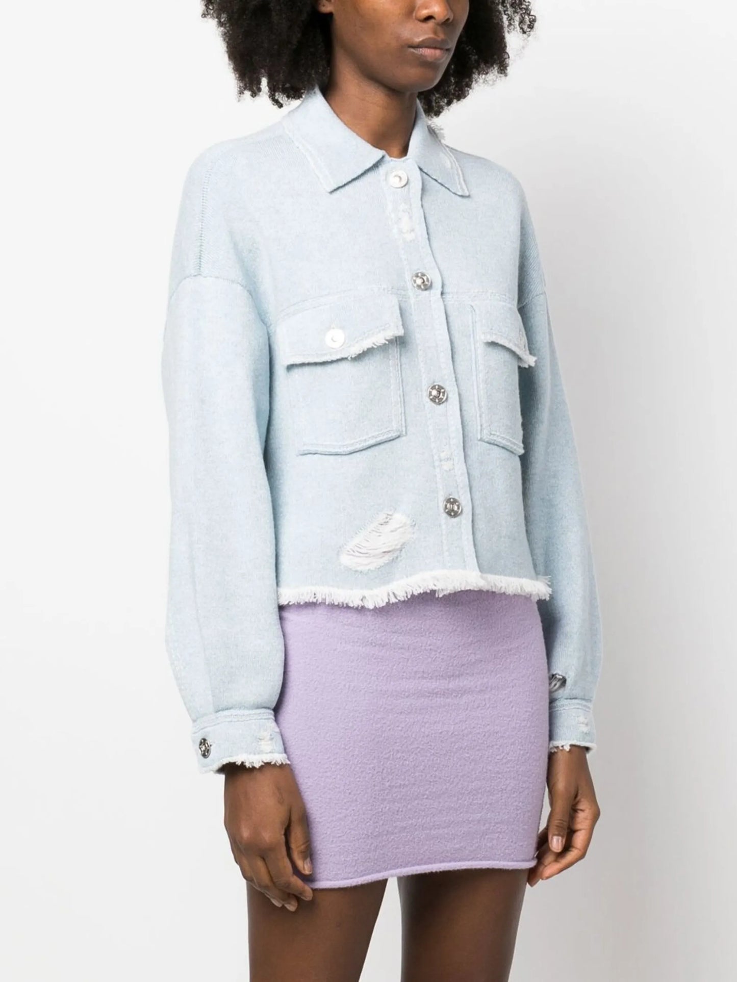 fringed denim jacket