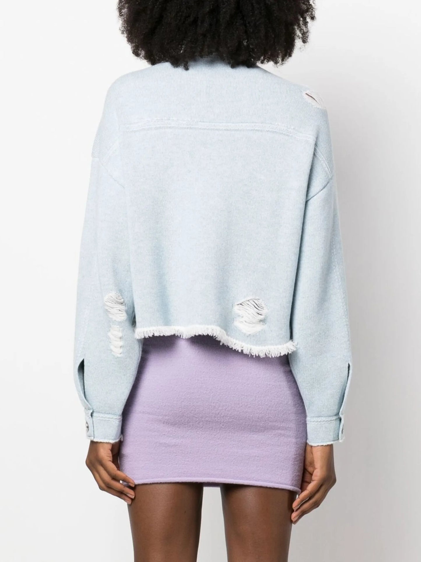 fringed denim jacket