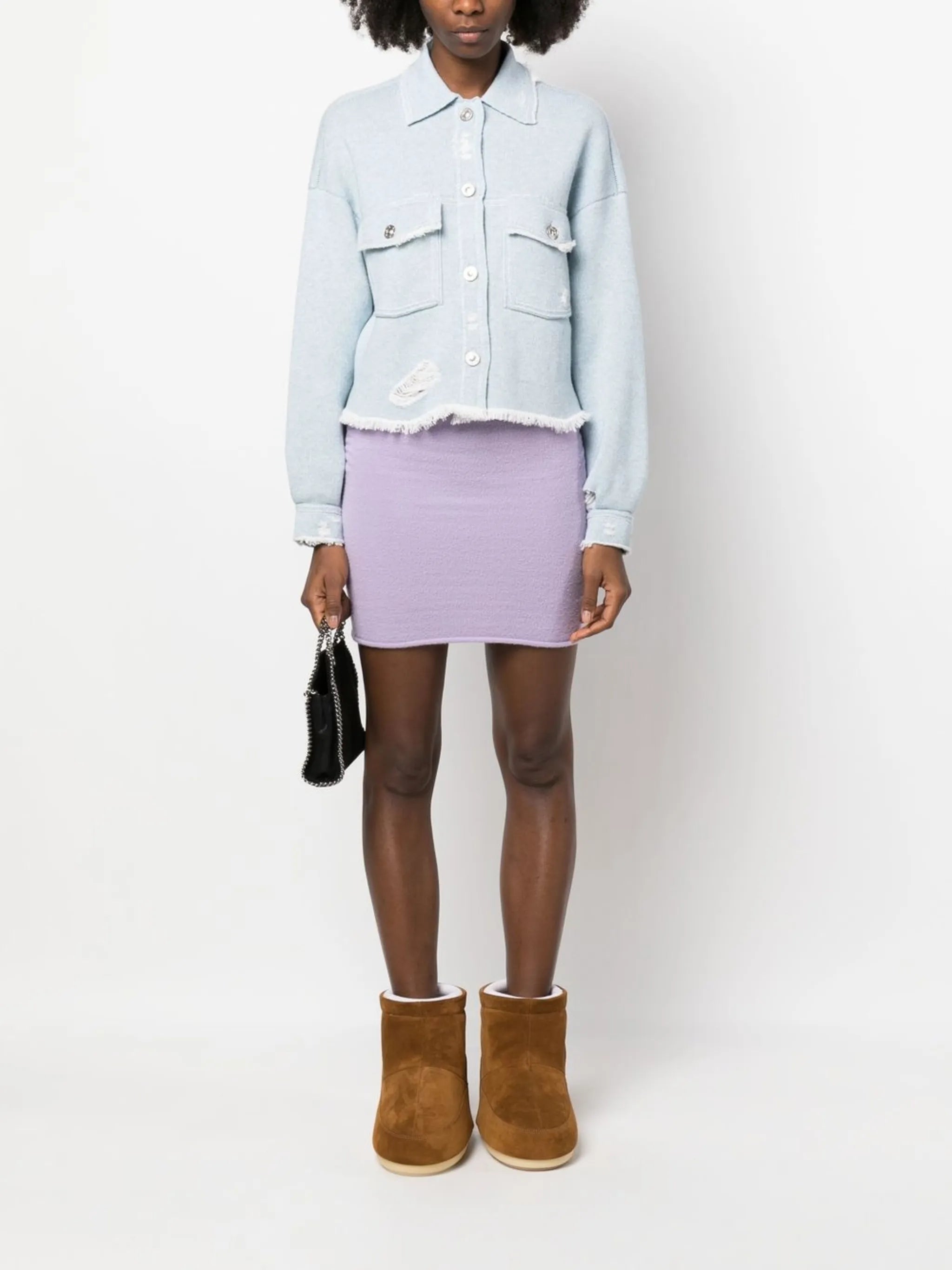fringed denim jacket