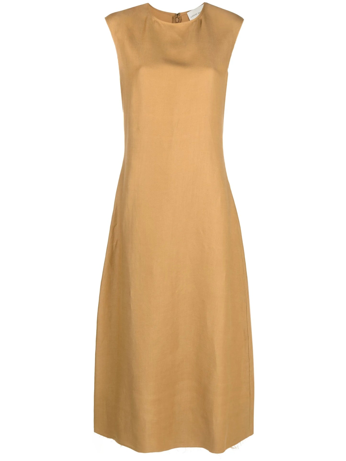 sleeveless long dress
