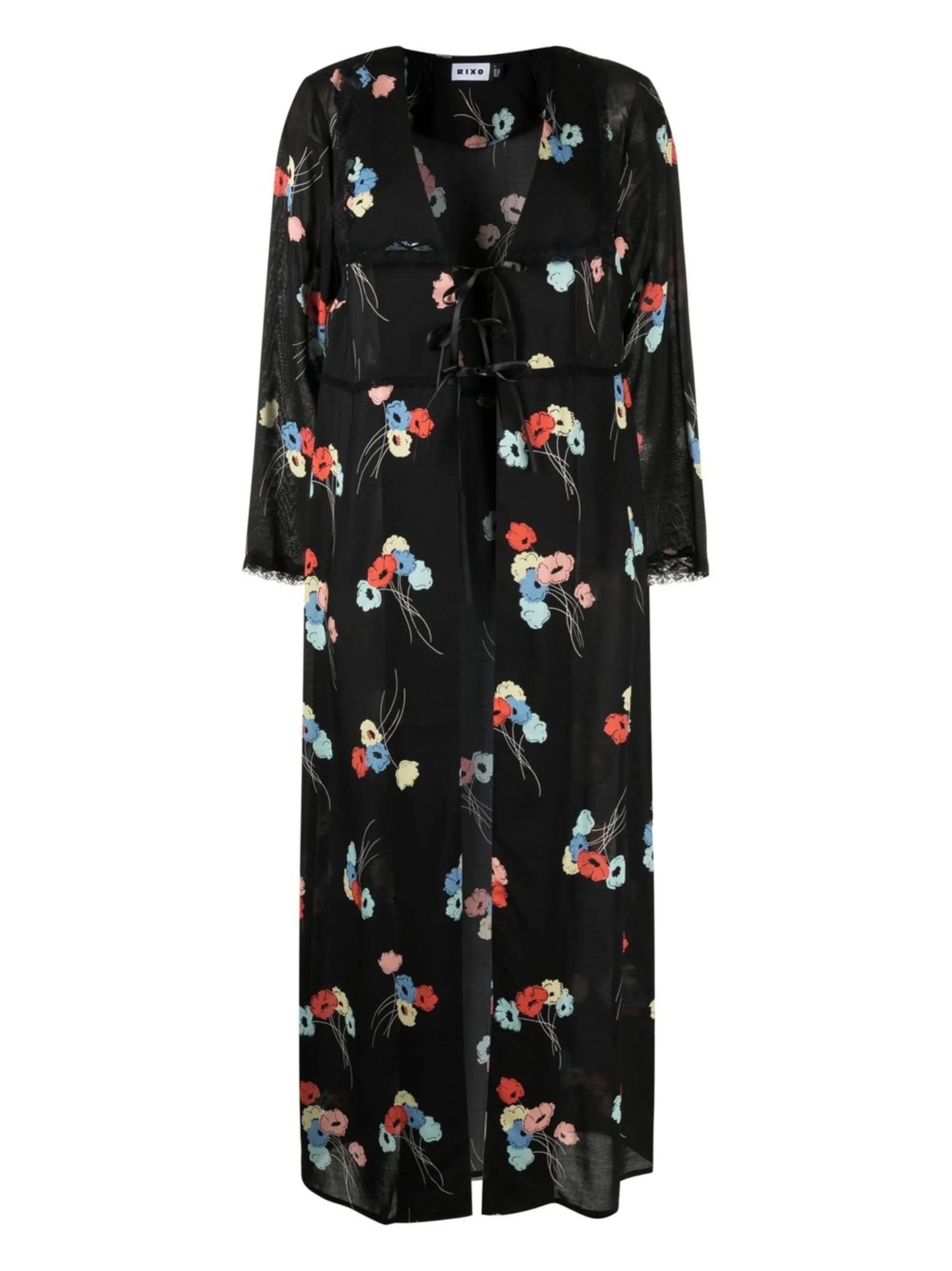 Mallory floral robe