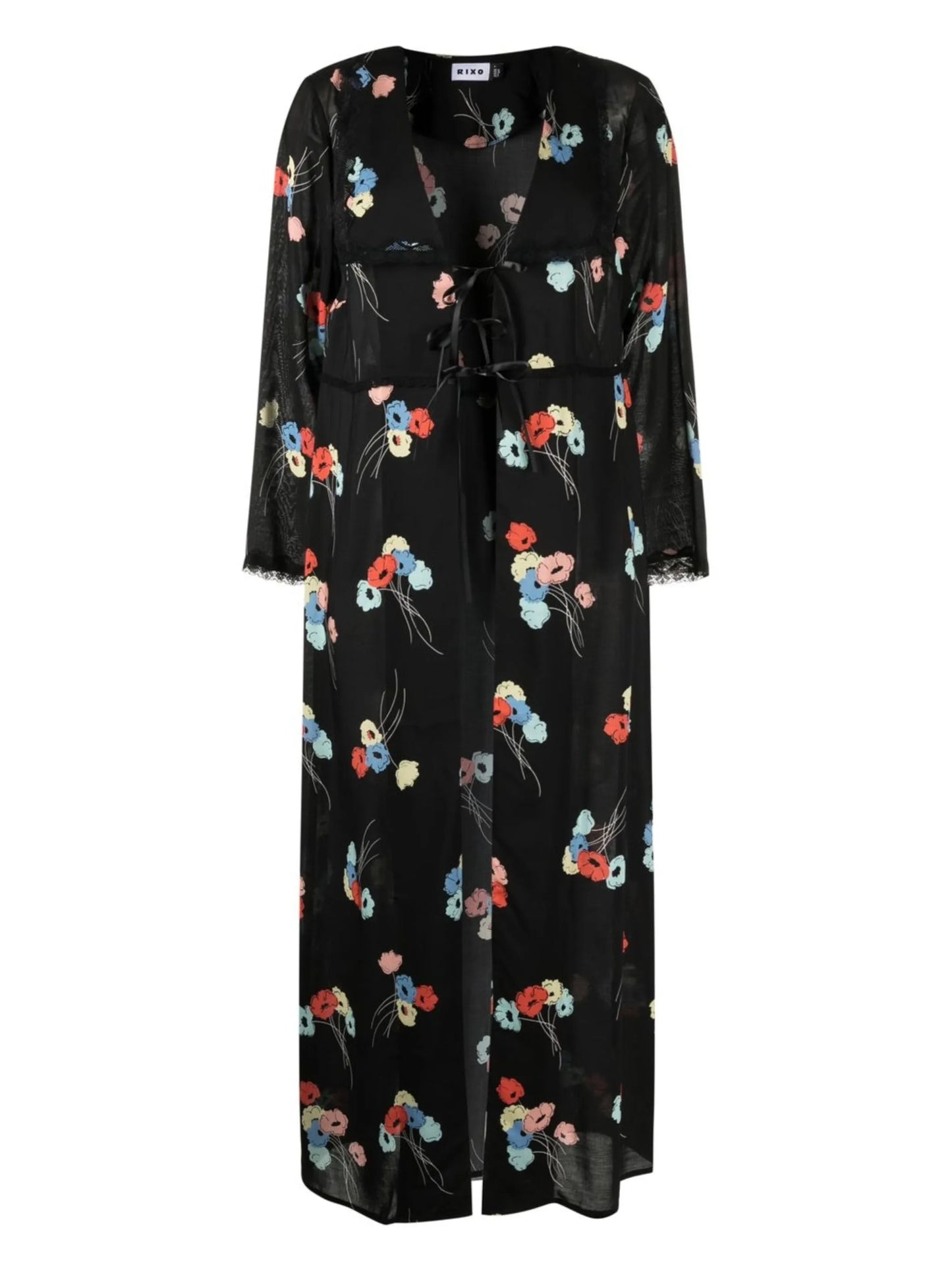 Mallory floral robe