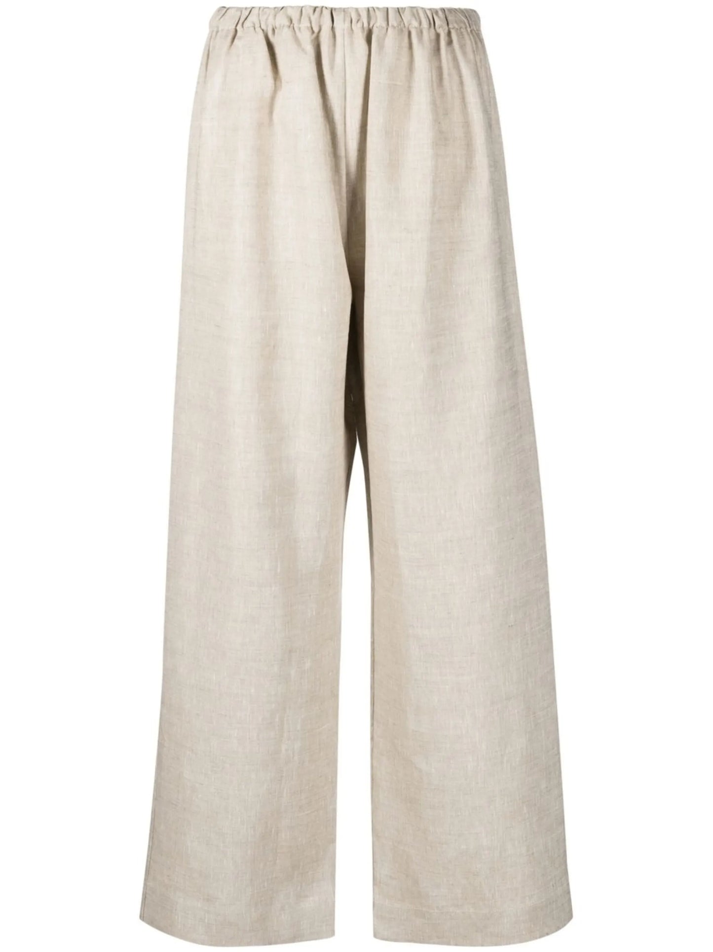Ole wide-leg linen trousers