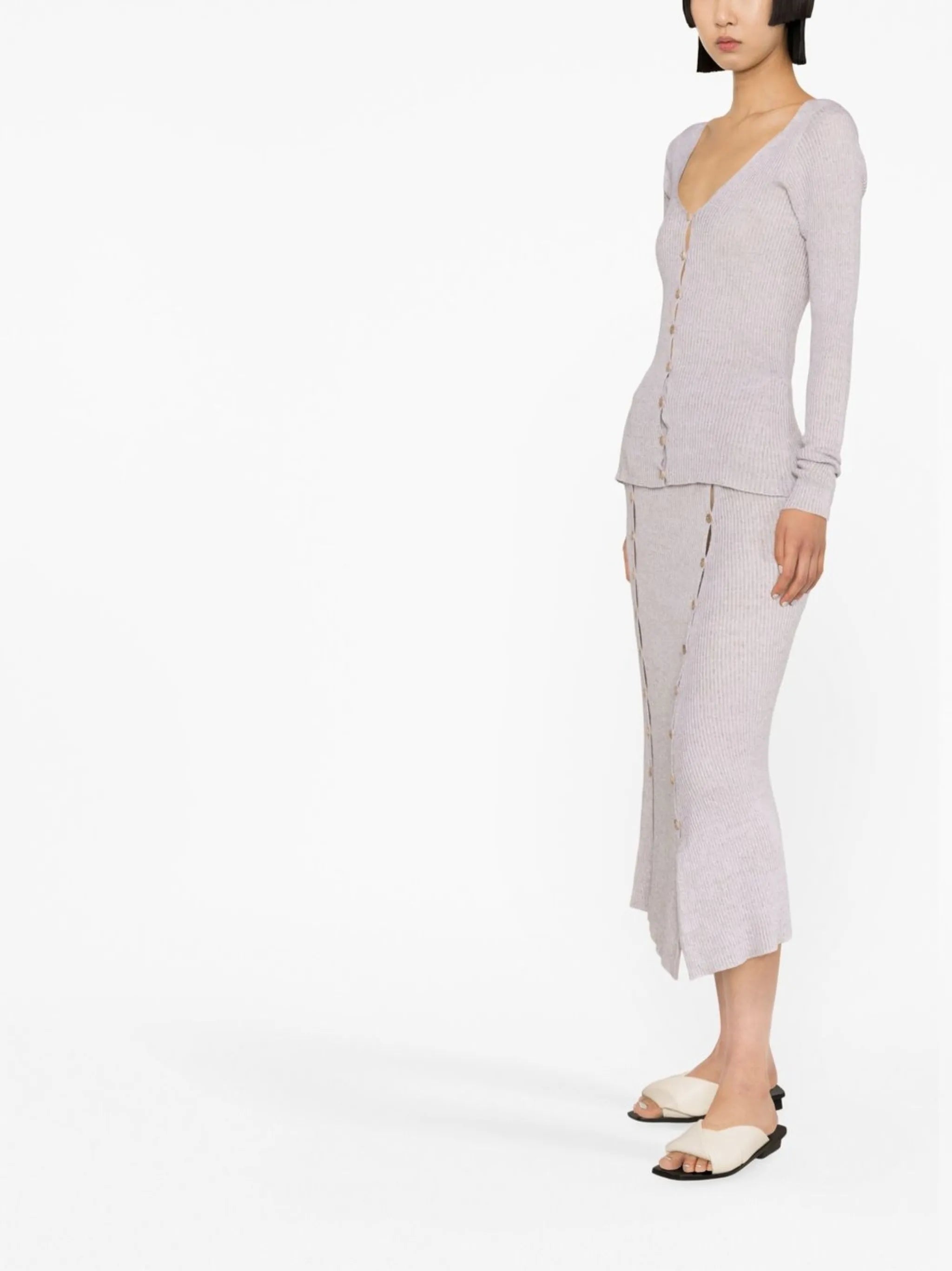 Loulou V-neck cardigan