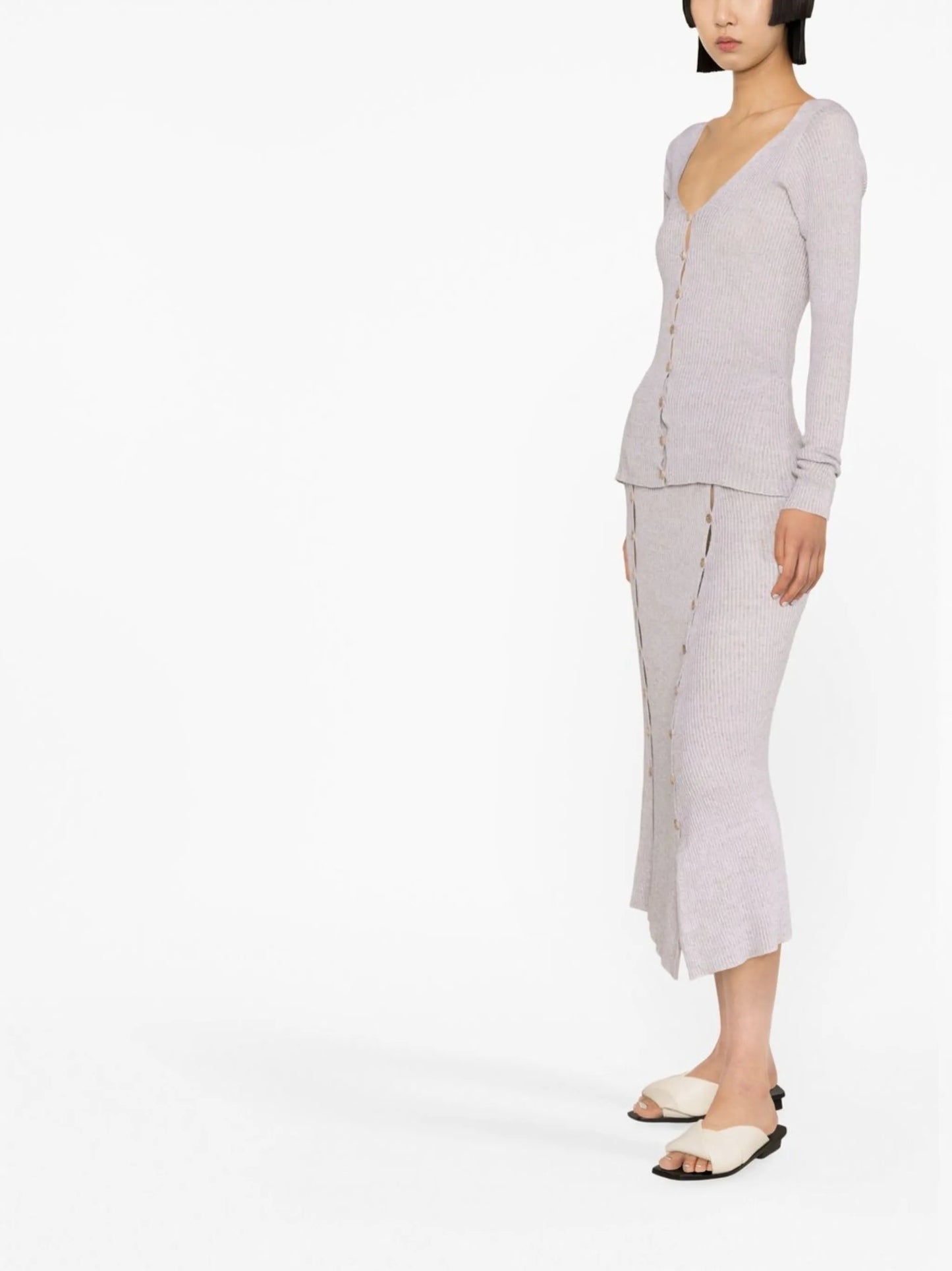 Loulou V-neck cardigan