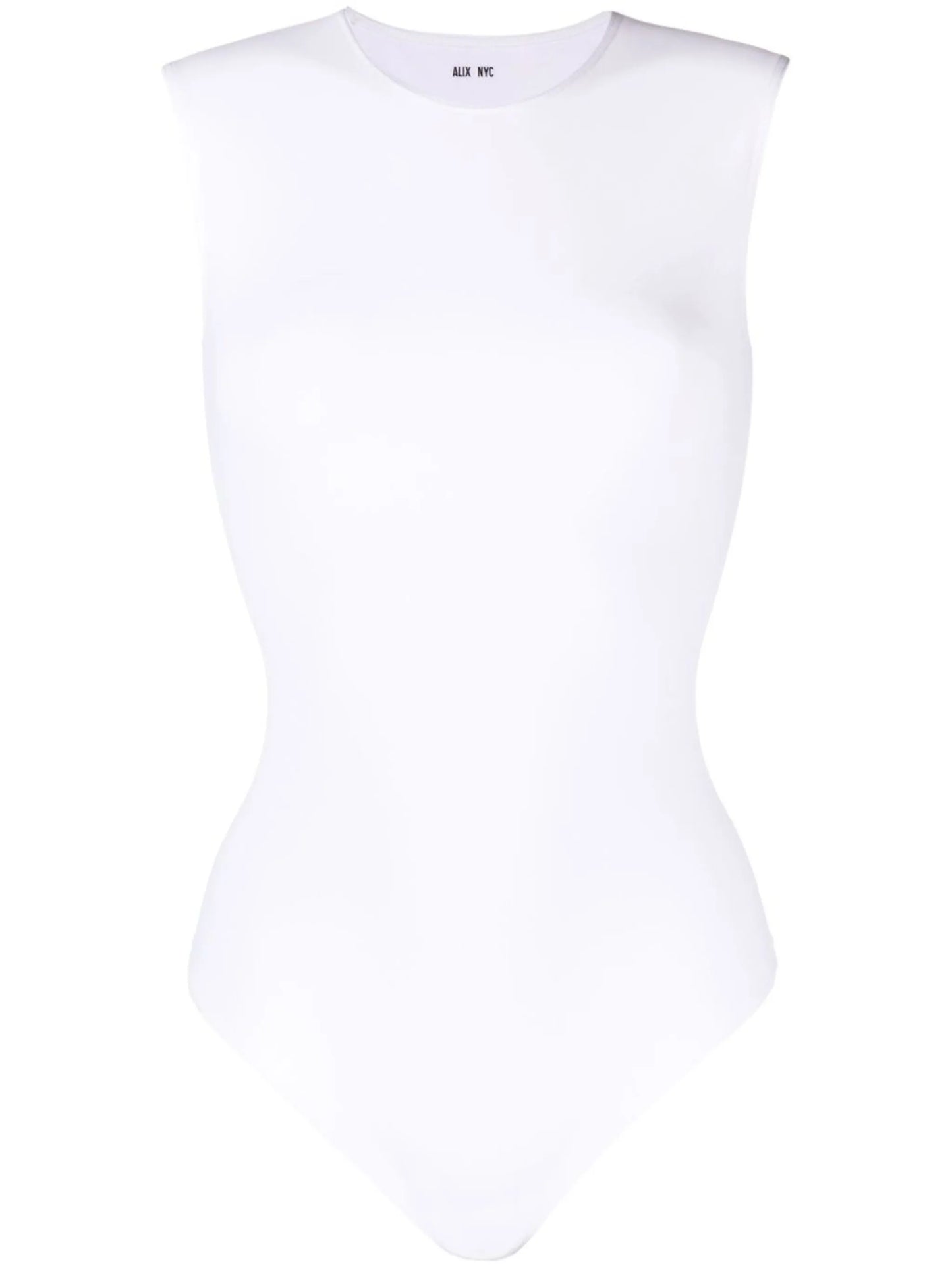 Lenox round-neck sleeveless bodysuit