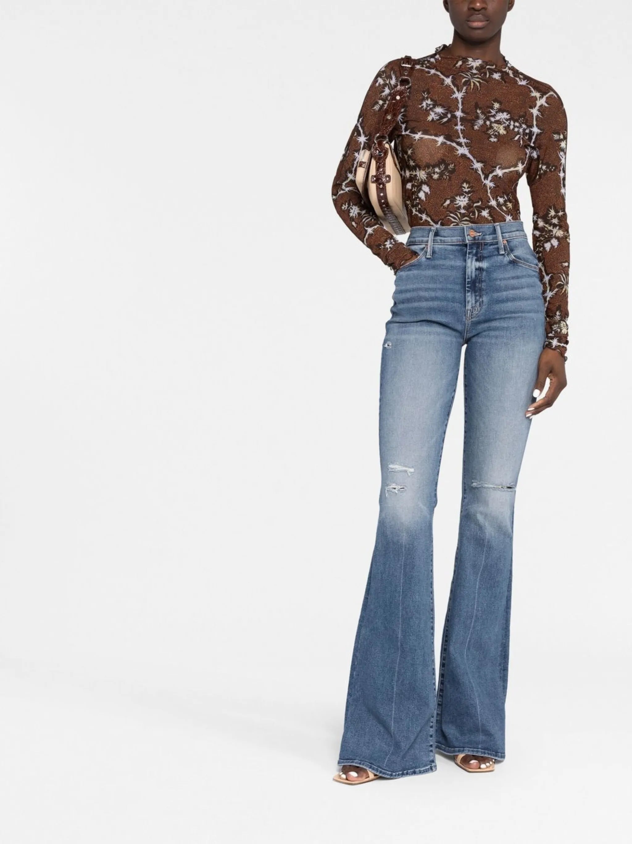 The Super Cruiser high-rise flared jeans