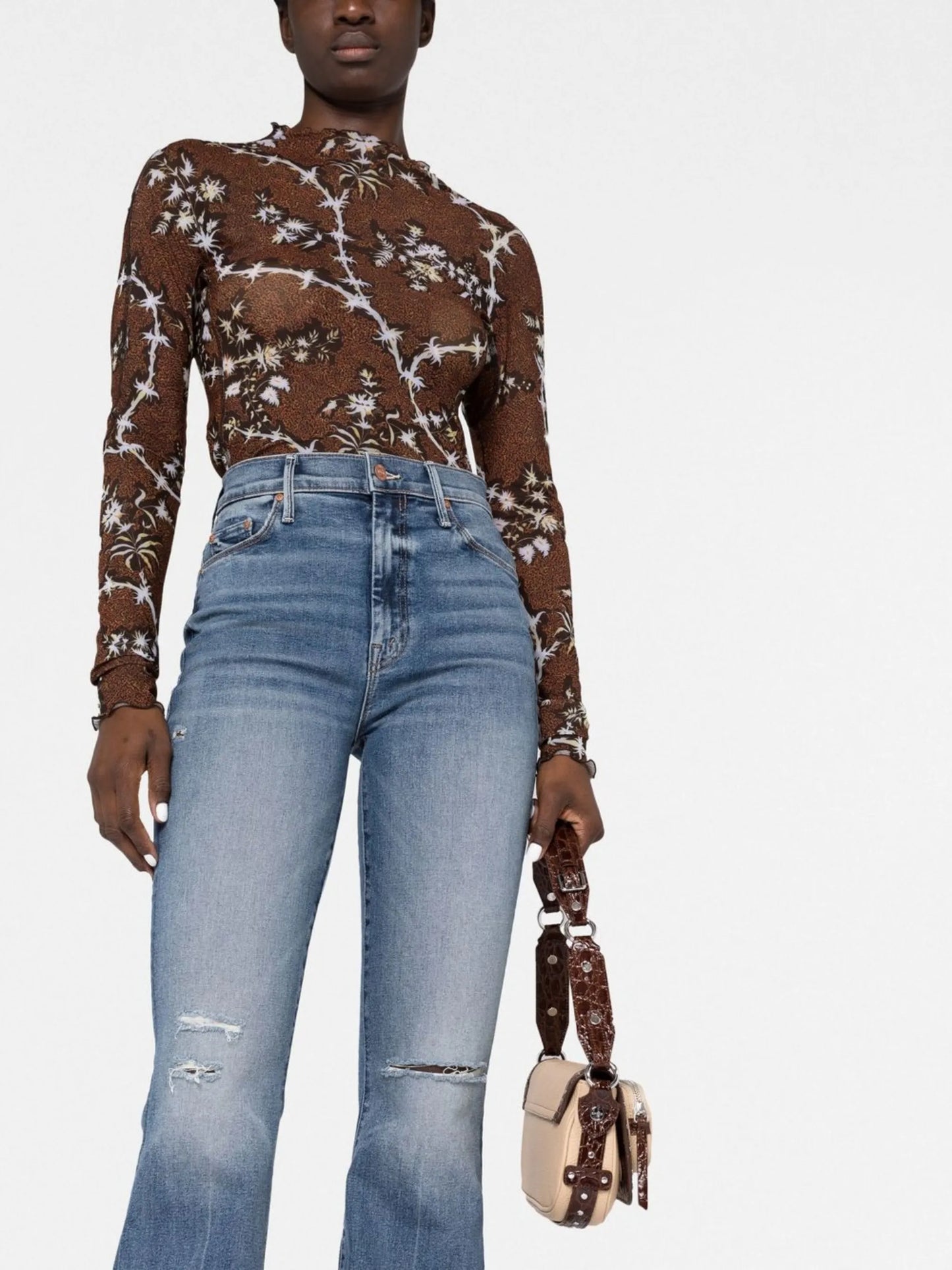 The Super Cruiser high-rise flared jeans