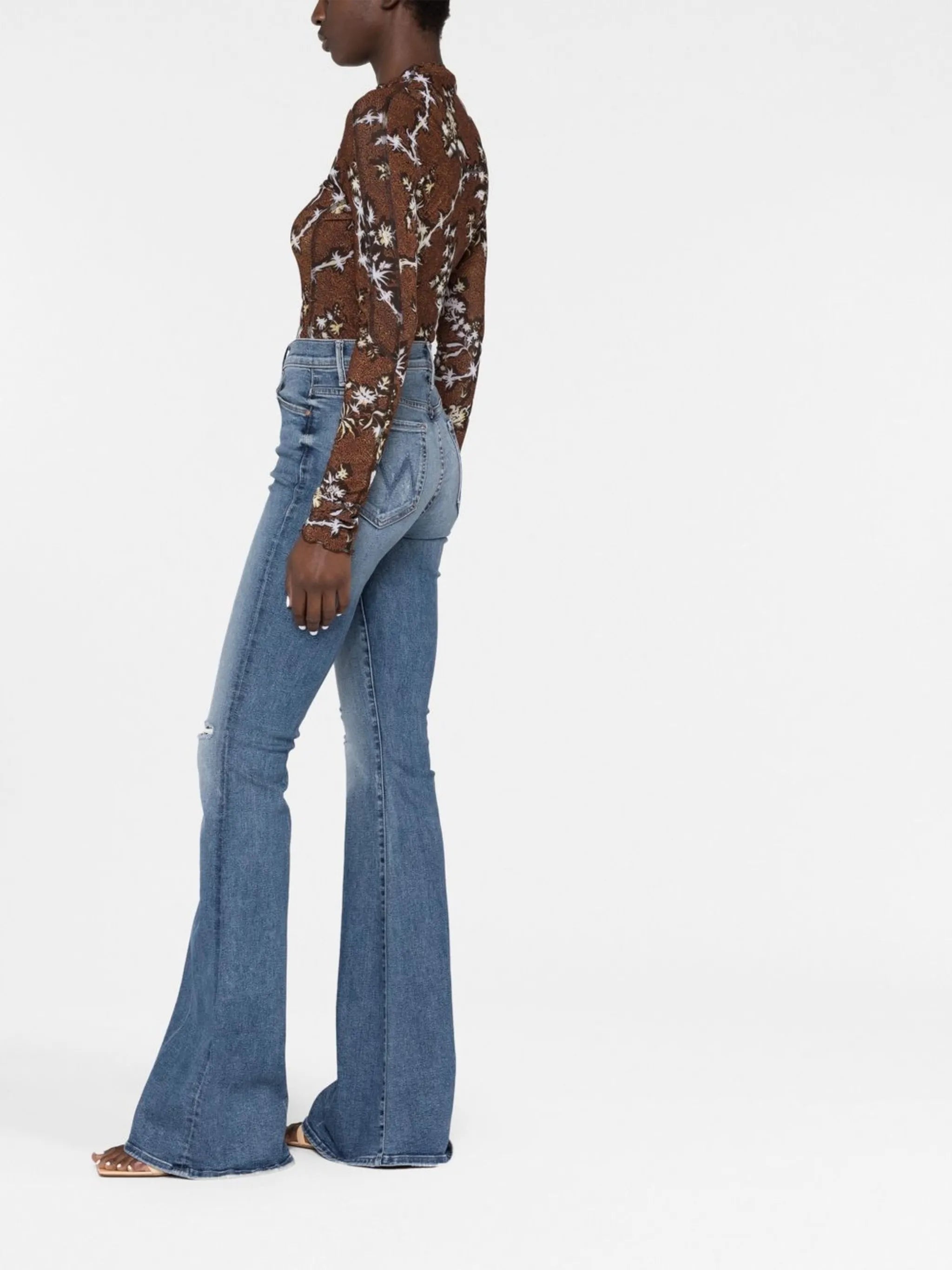 The Super Cruiser high-rise flared jeans