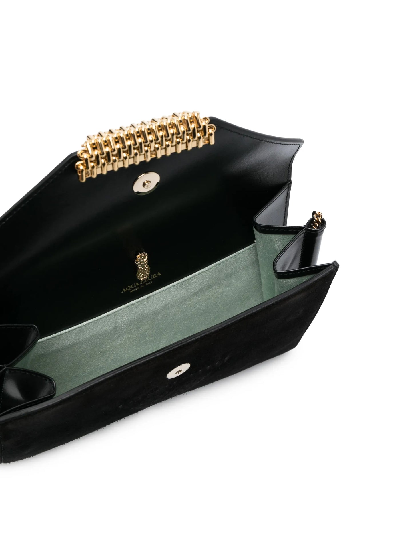 chain-detail envelope clutch