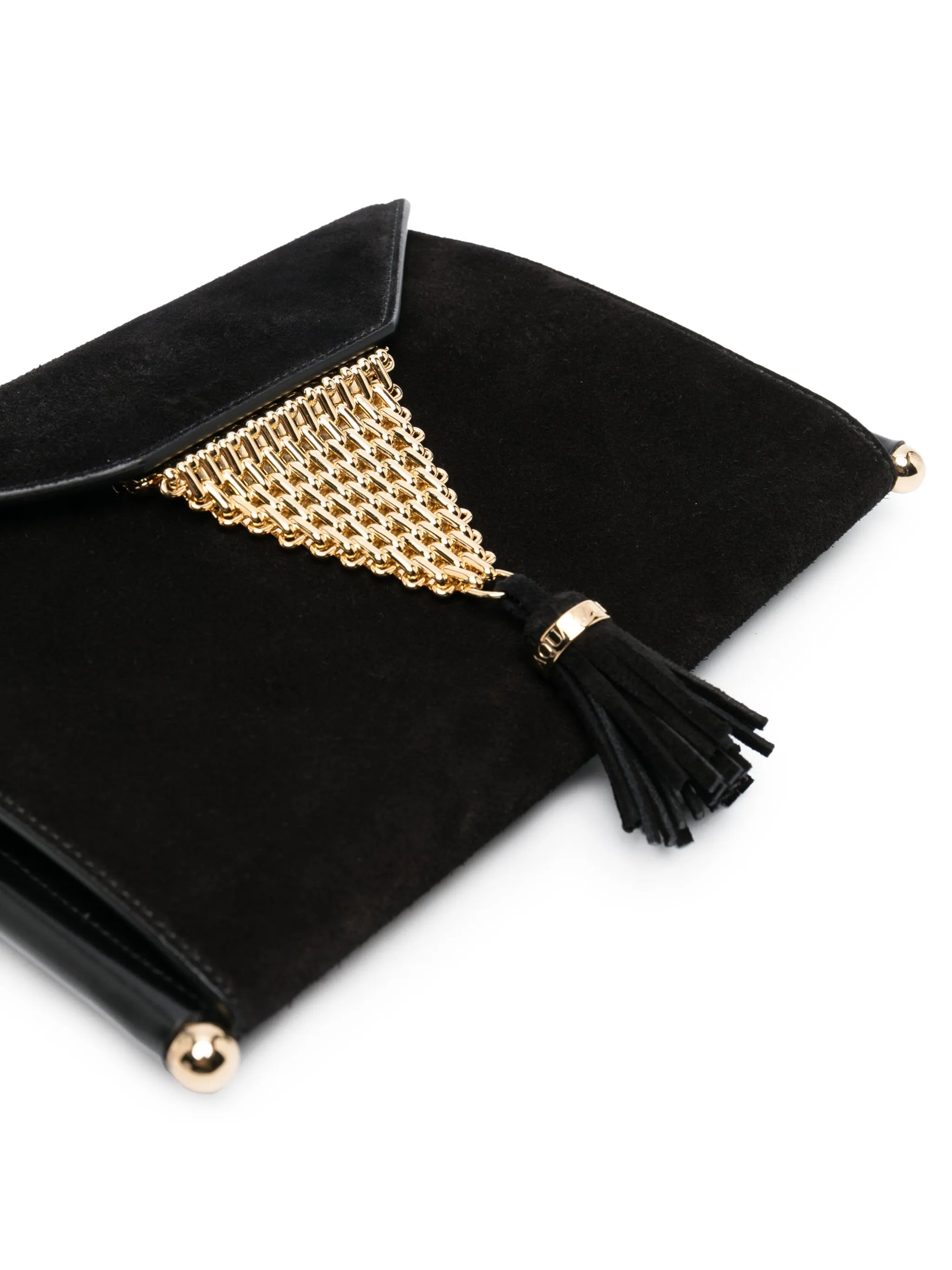 chain-detail envelope clutch